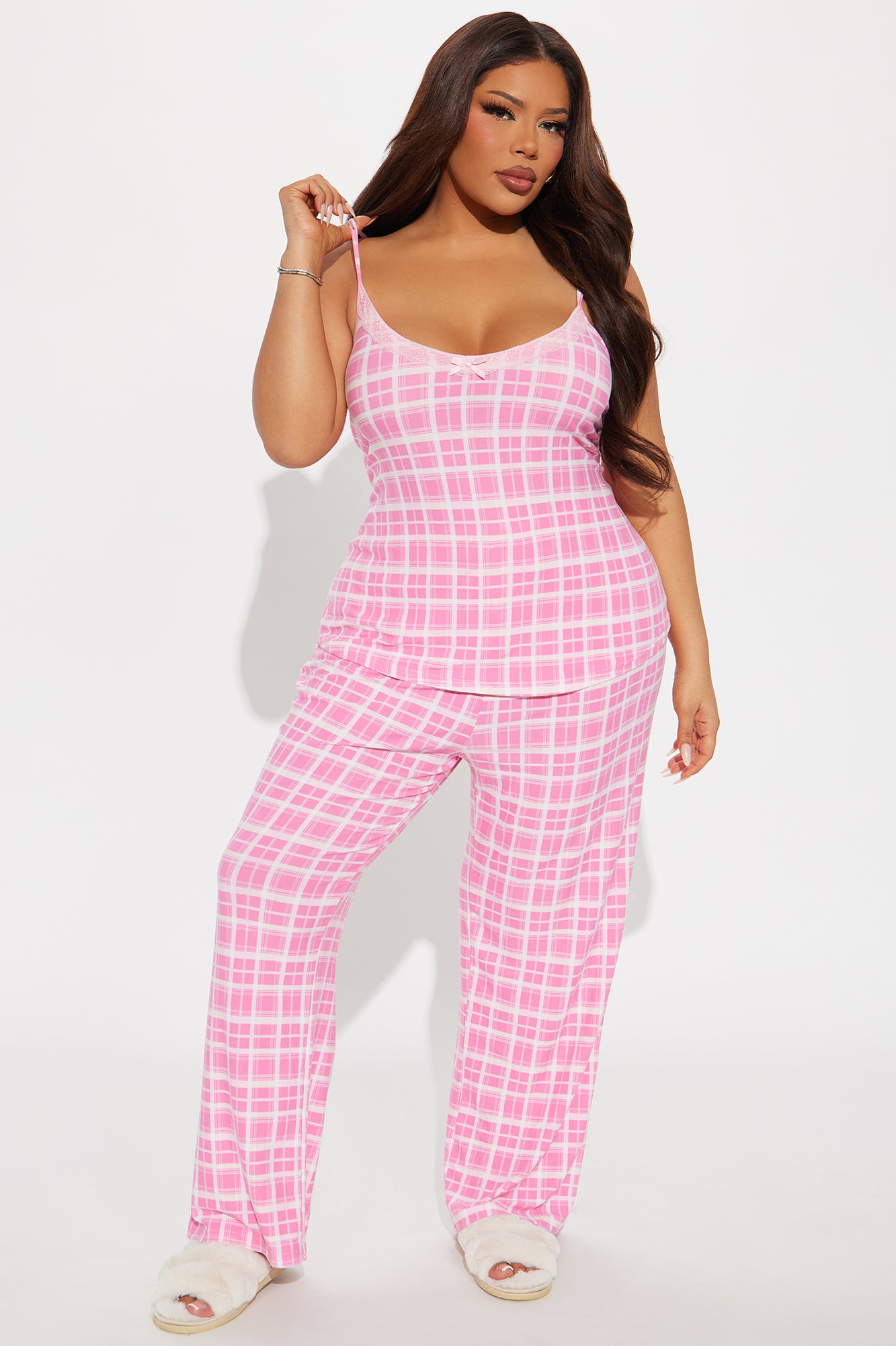 What A Dream PJ Pant Set - Pink - Image 4