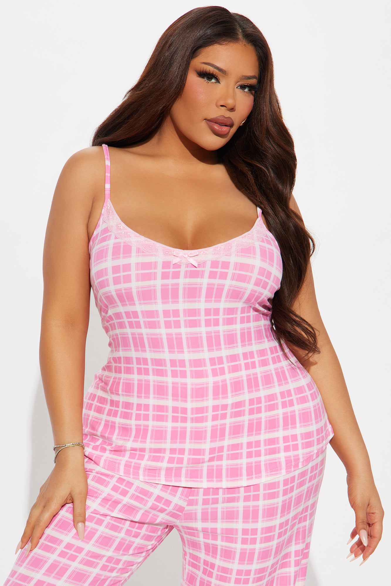 What A Dream PJ Pant Set - Pink - Image 5