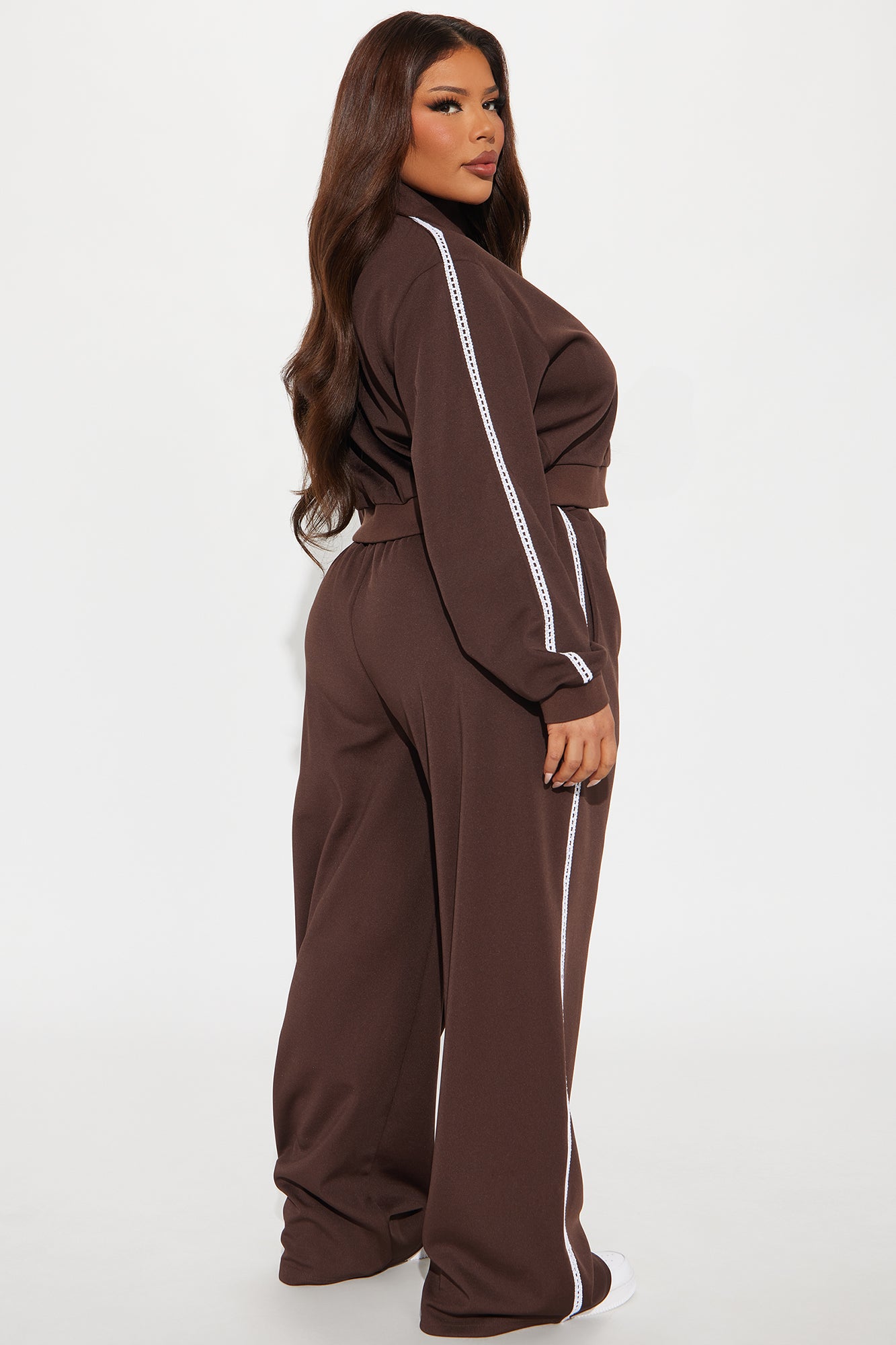 Soft Hustle Pant Set - Chocolate - Image 9