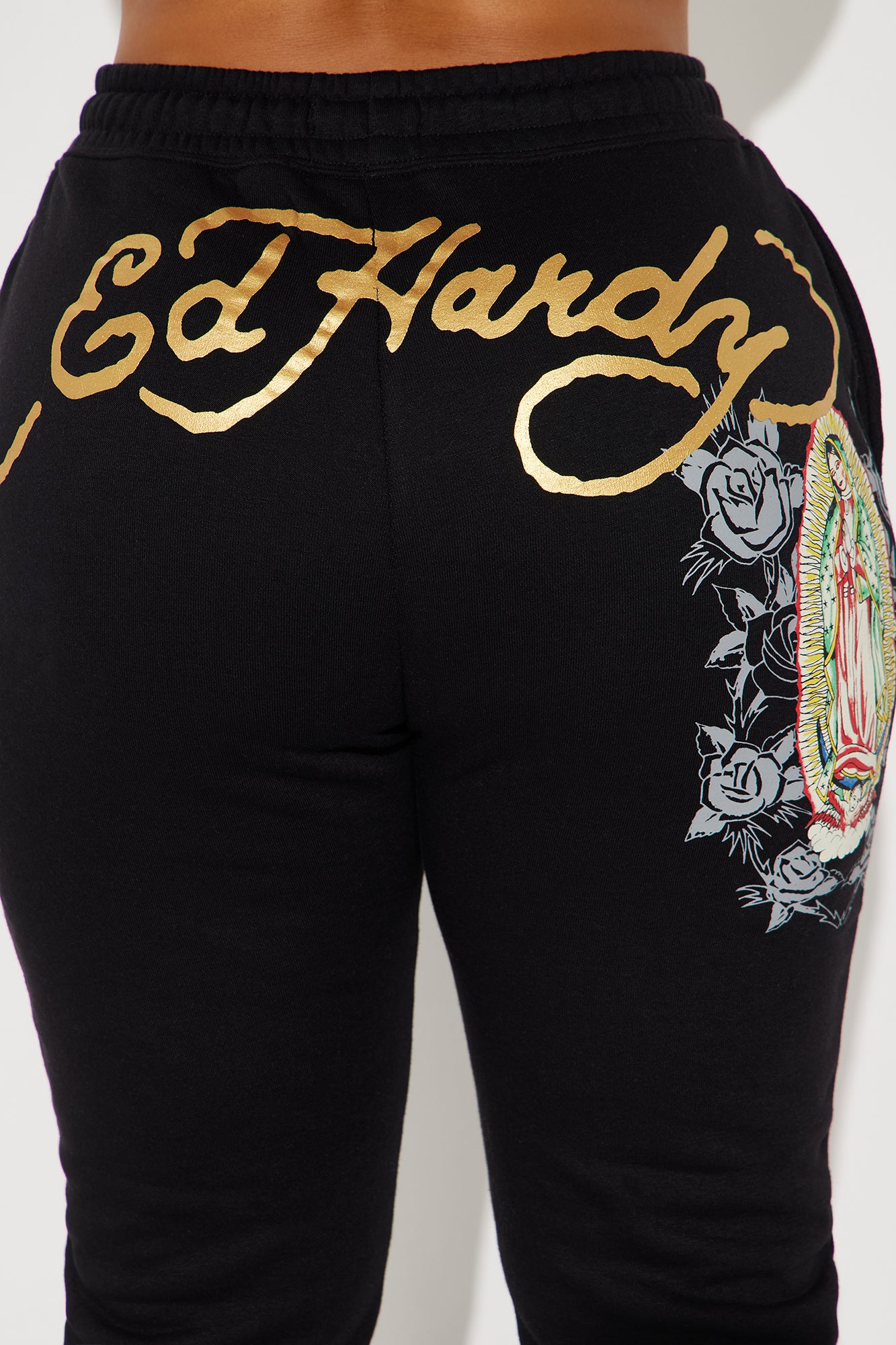 Ed Hardy Mary Jogger - Black - Image 6