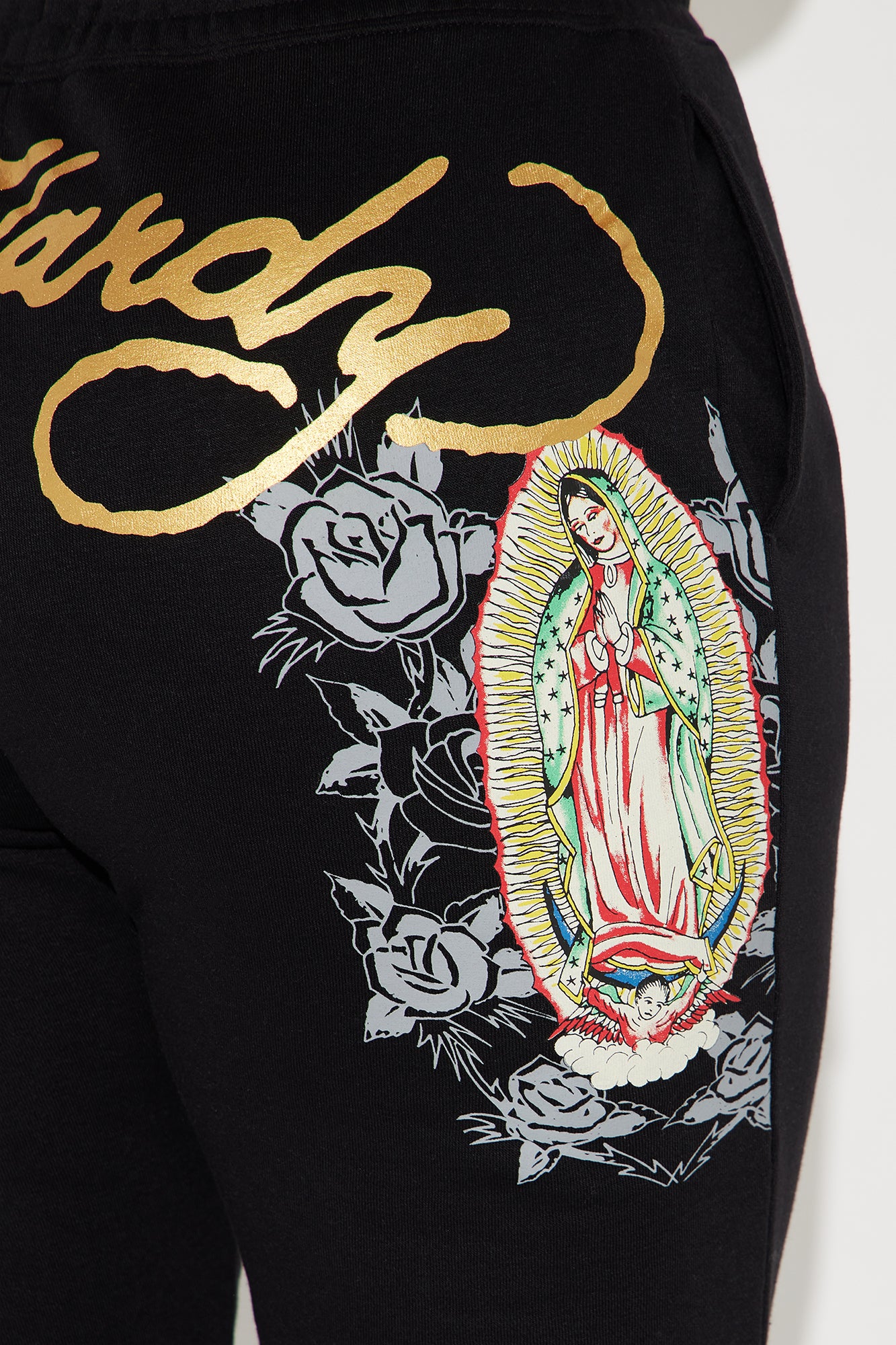 Ed Hardy Mary Jogger - Black - Image 4