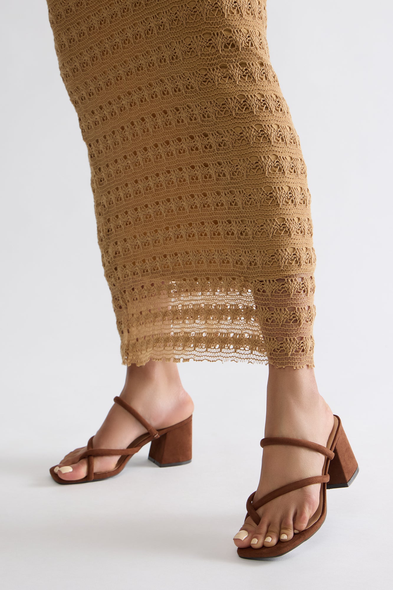 Emmaline Heeled Sandals - Chocolate - Image 3