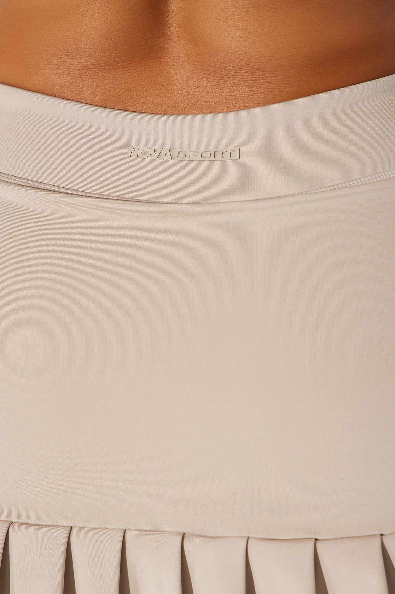 Racquet Club Elevate Active Skirt - Light Taupe - Image 4