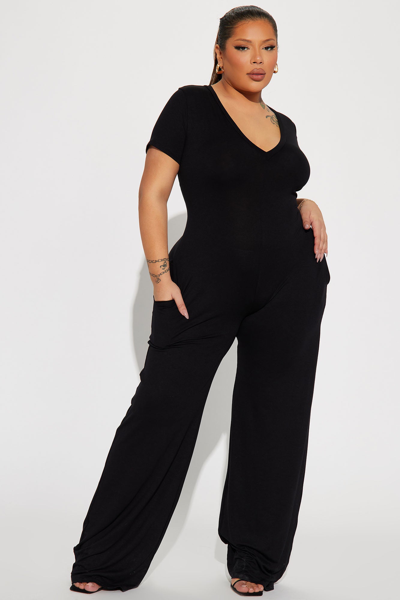 Perfect Weekend Jumpsuit - Black - Image 5