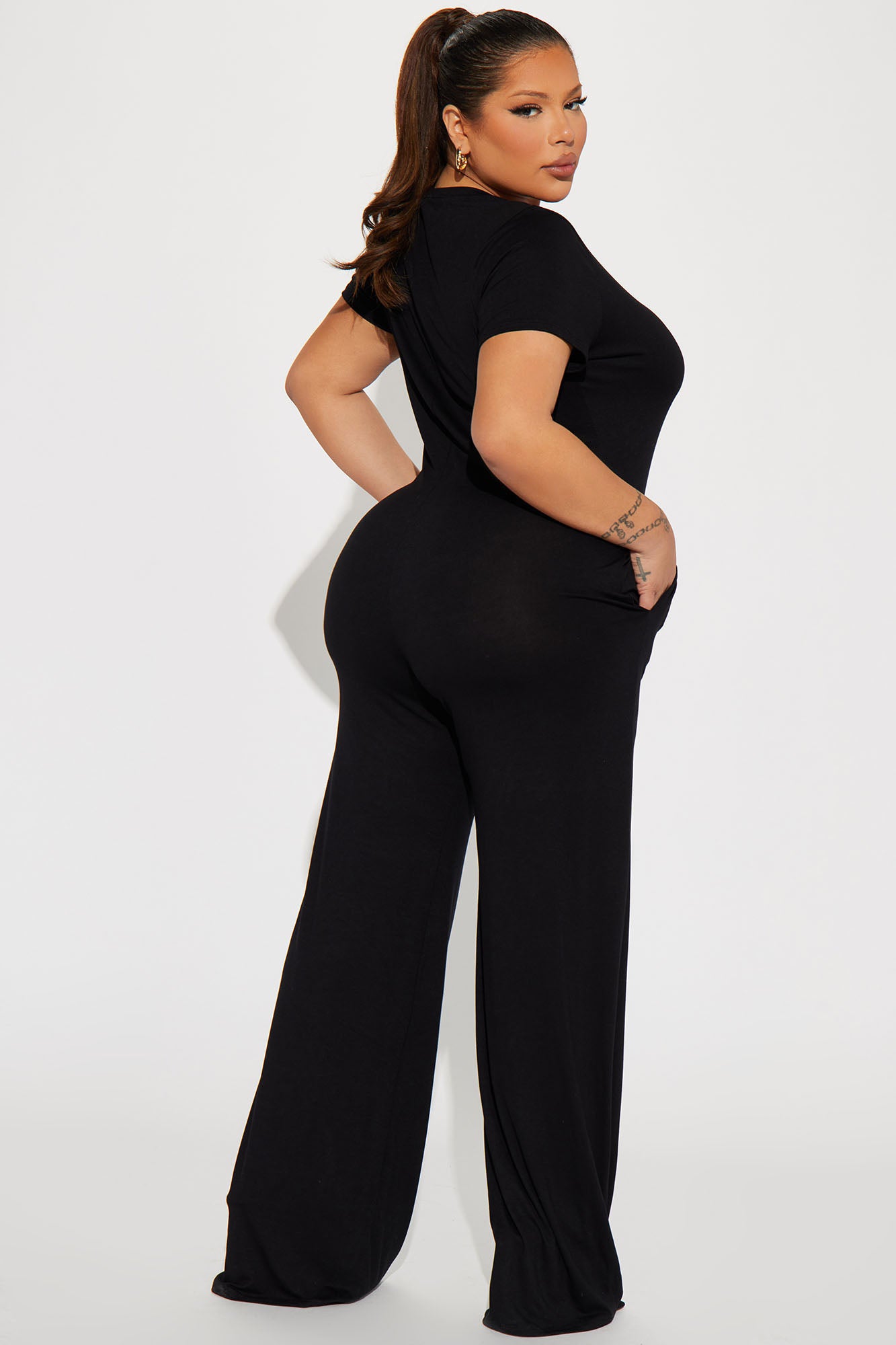 Perfect Weekend Jumpsuit - Black - Image 7