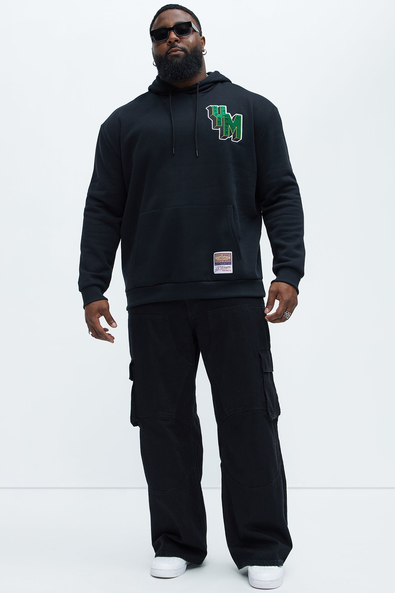 Young Money Lil Wayne Hoodie - Black - Image 10