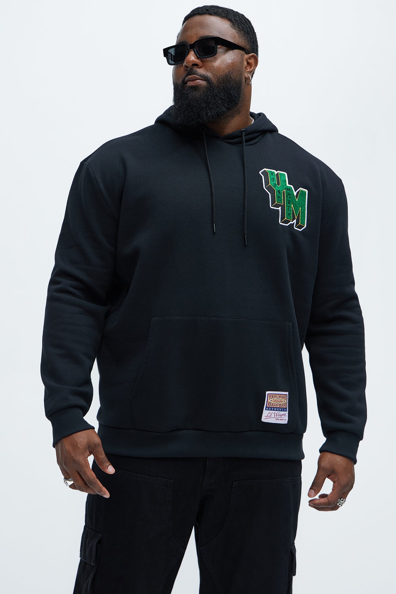 Young Money Lil Wayne Hoodie - Black - Image 7