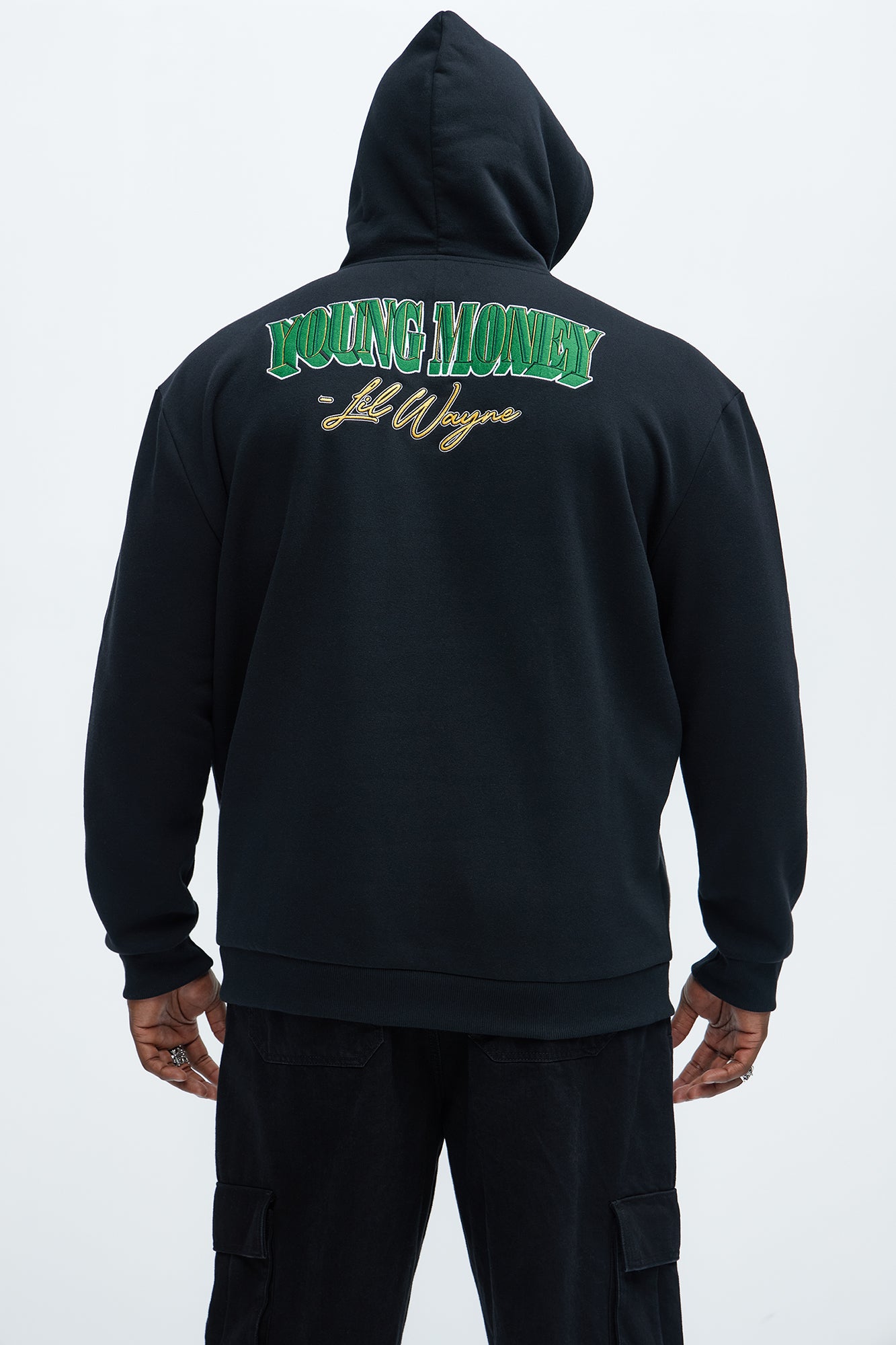 Young Money Lil Wayne Hoodie - Black - Image 6