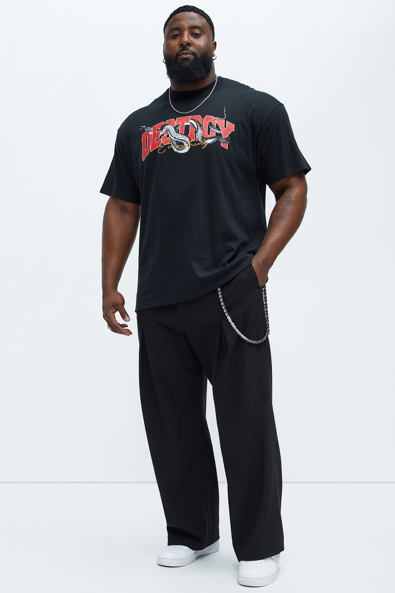 Destroy Everything Short Sleeve Tee - Black - Image 5