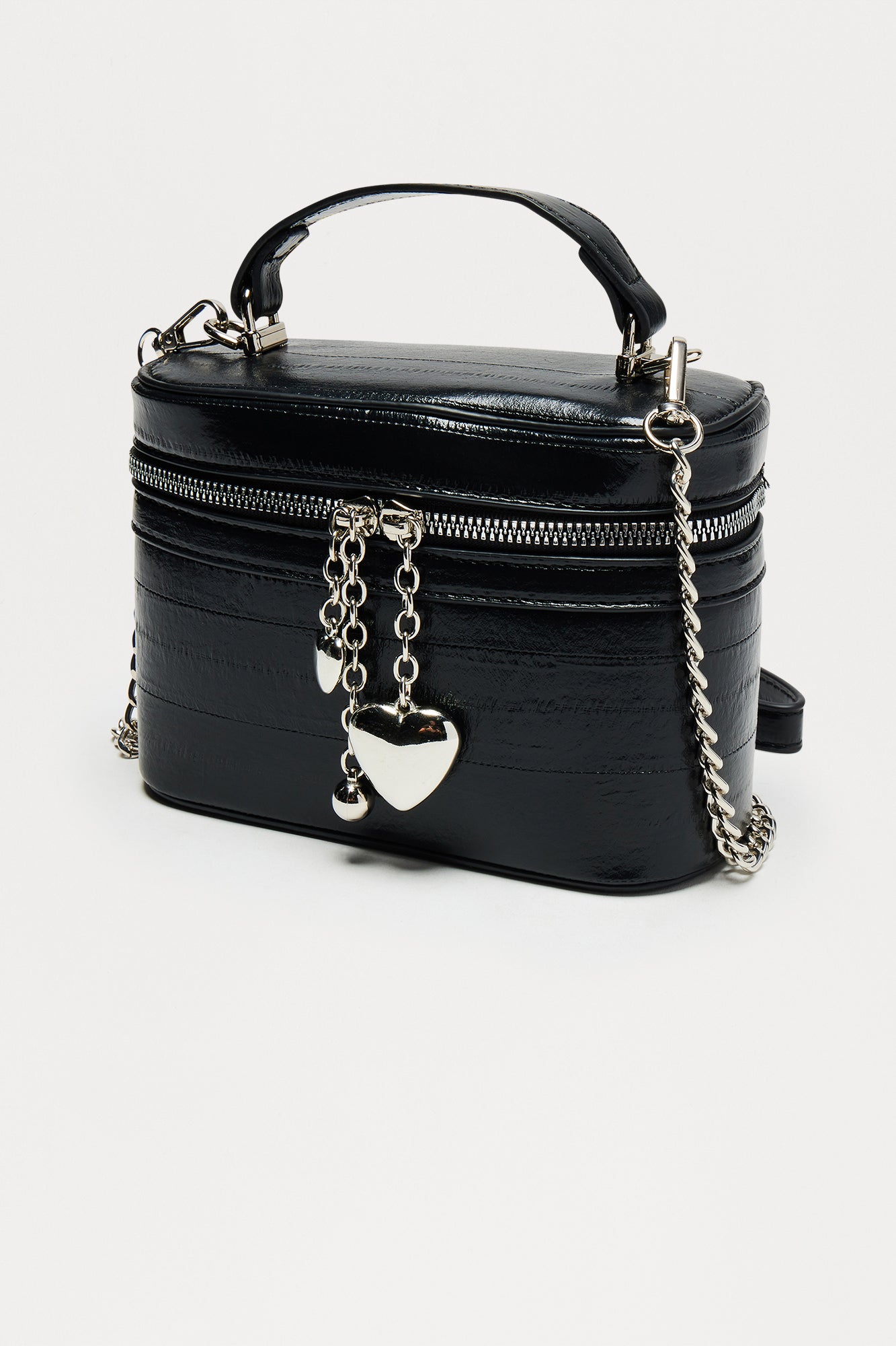 In Her Feminine Crossbody Handbag - Black - Image 4