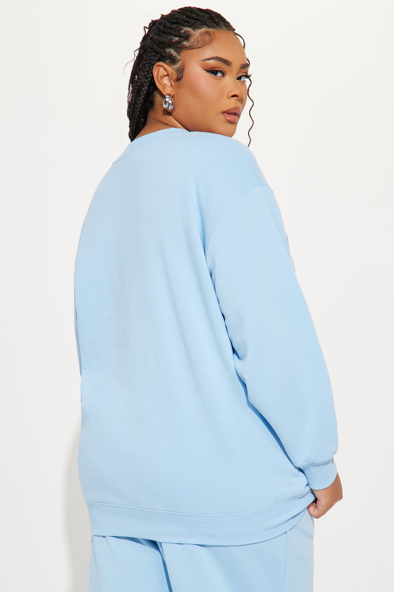 Von Dutch Distressed Crewneck Sweatshirt - Blue - Image 7