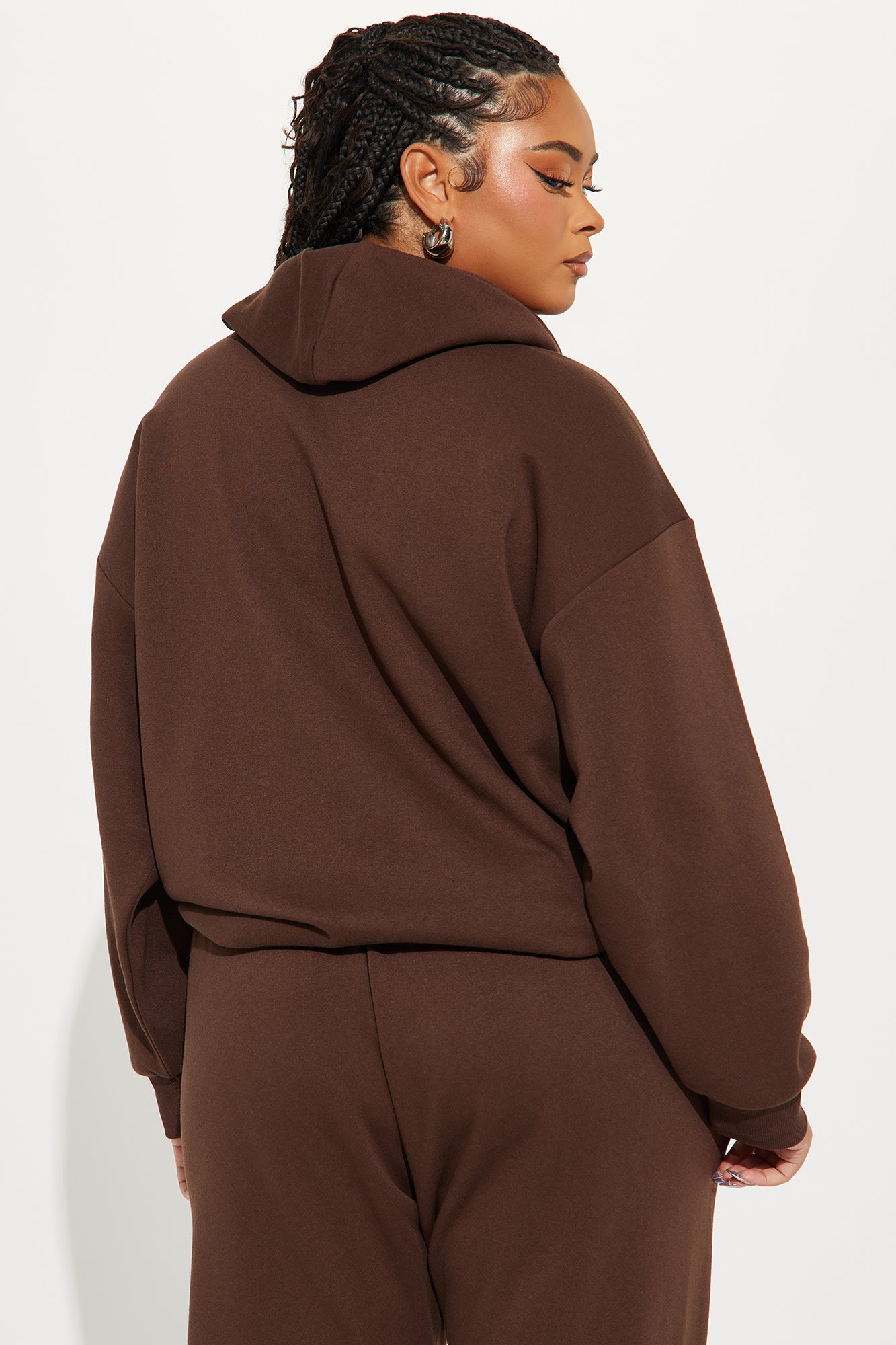 Von Dutch Patch Hoodie - Brown - Image 6