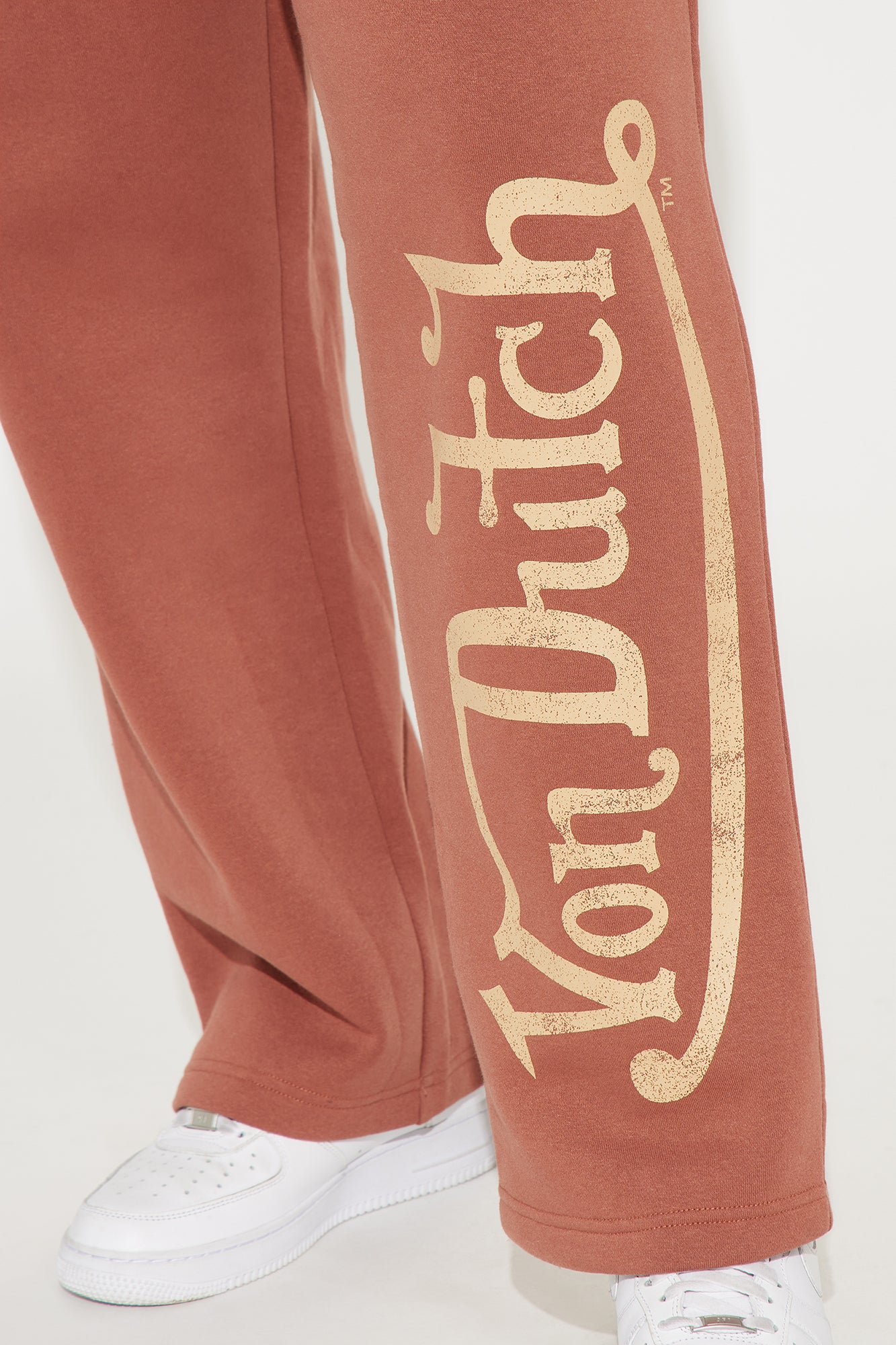 Von Dutch Vintage Wide Leg Pant - Mocha - Image 7