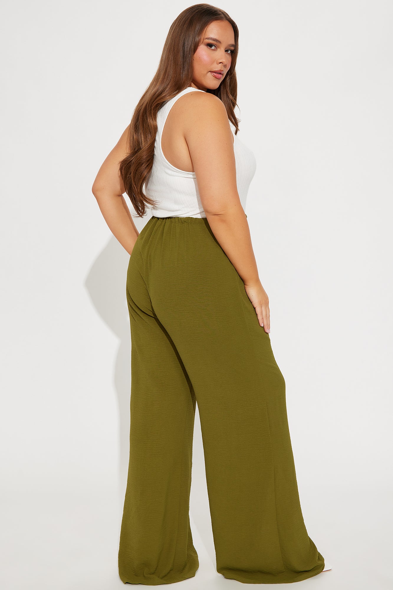 Vacay Mode Jumpsuit - Olive/combo - Image 6