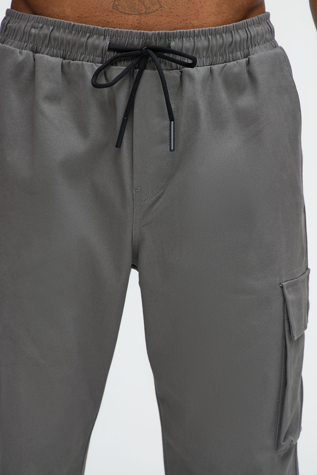 Stay On It Straight Cargo Pants - Grey - Image 5