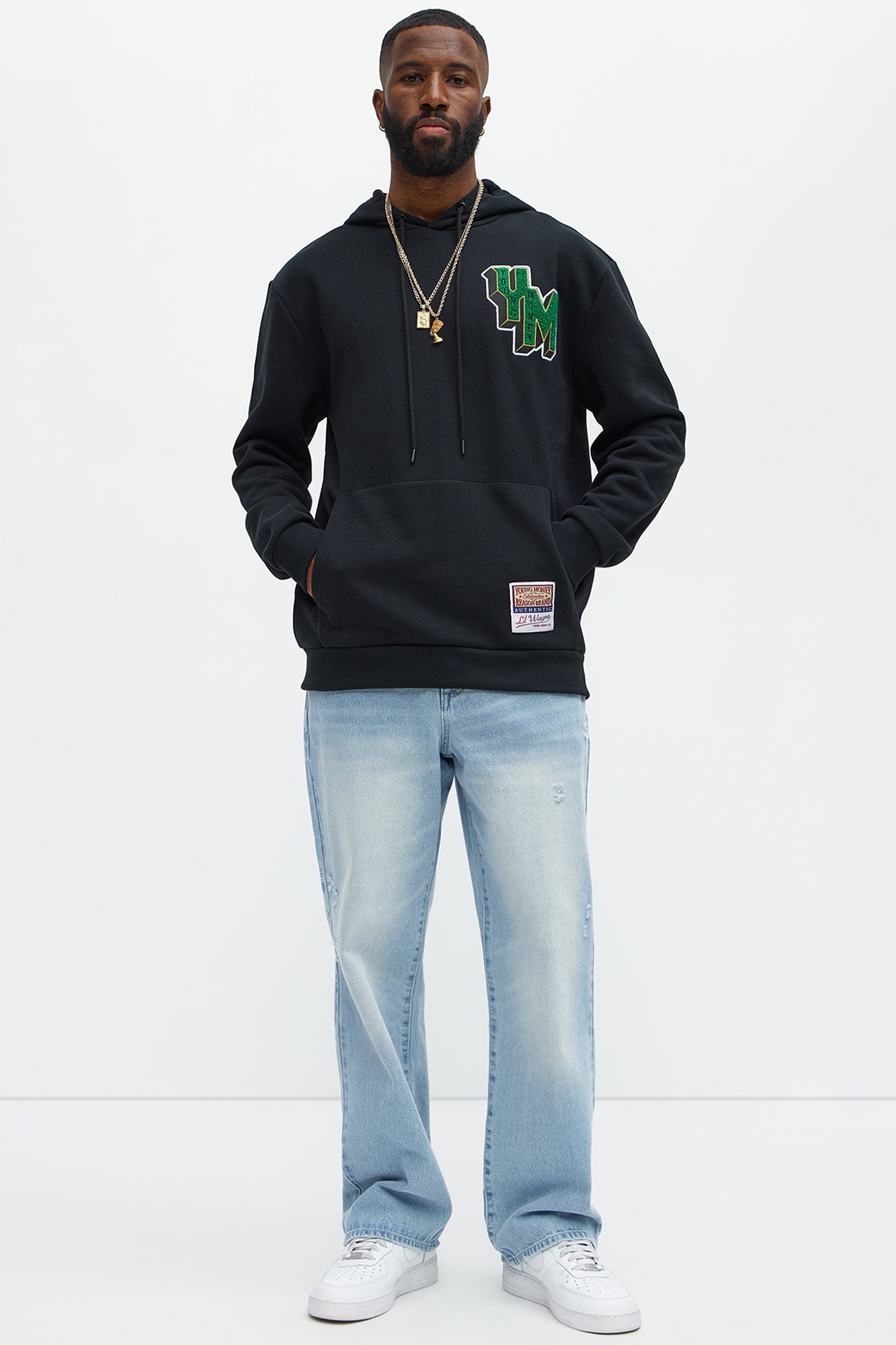 Young Money Lil Wayne Hoodie - Black - Image 5