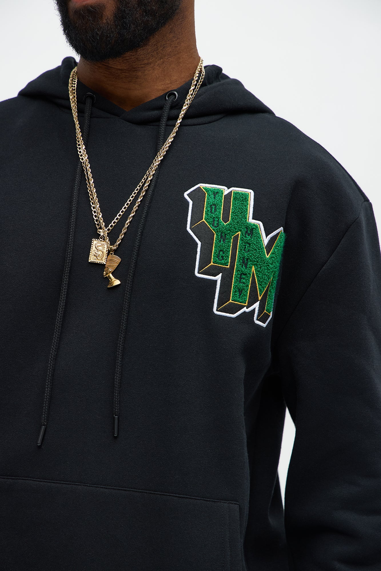 Young Money Lil Wayne Hoodie - Black - Image 3