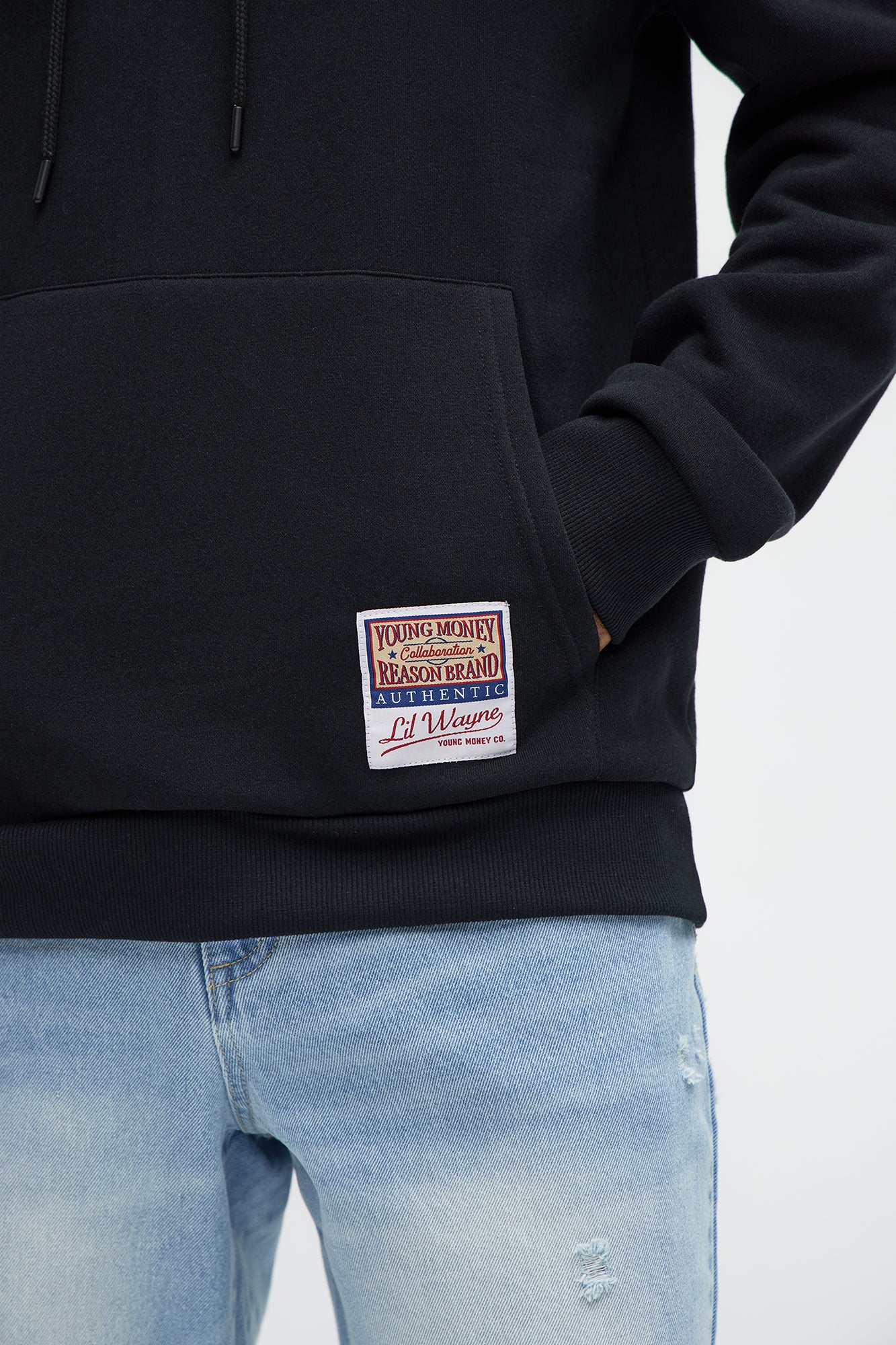 Young Money Lil Wayne Hoodie - Black - Image 4