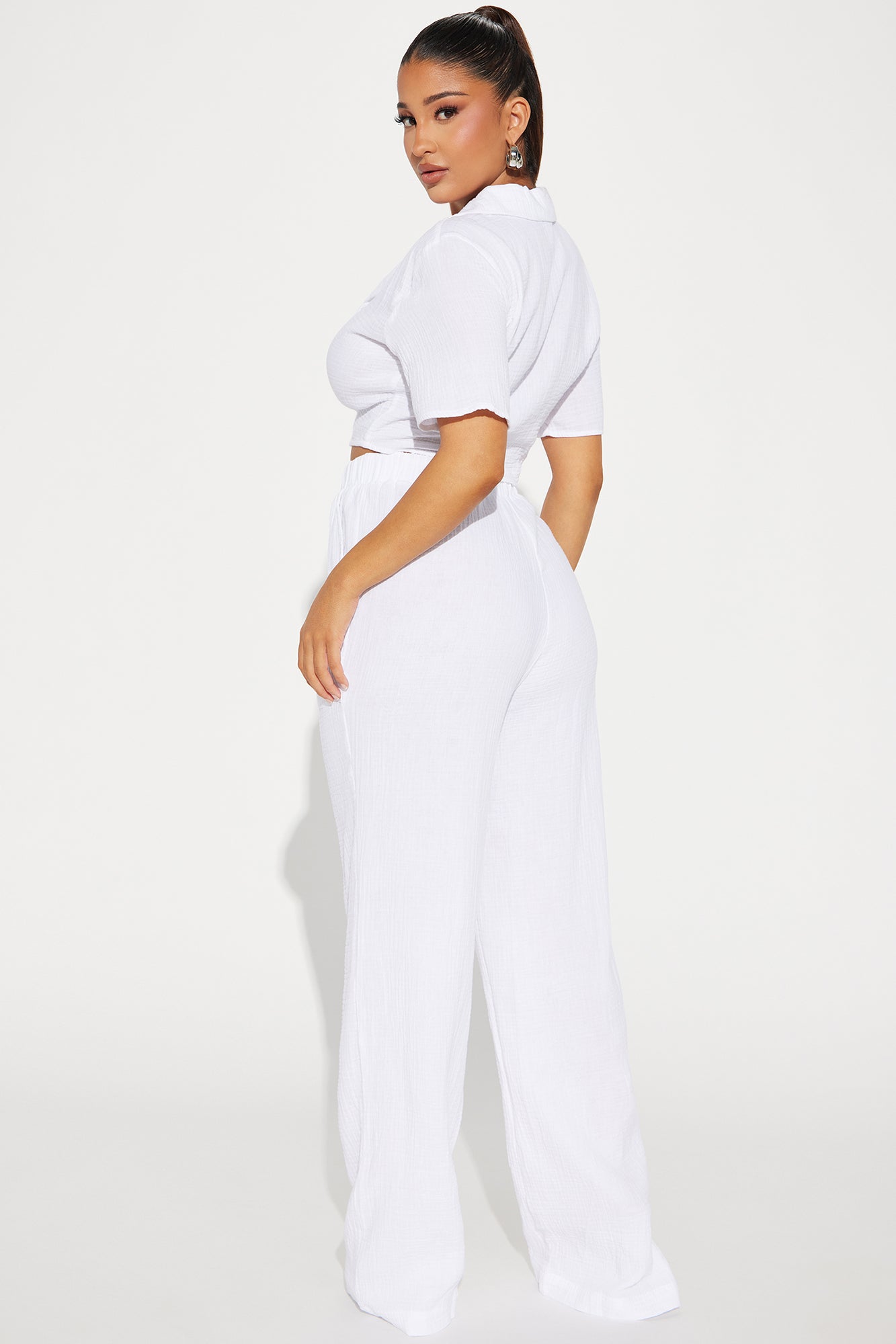 Been There Pant Set - White - Image 3