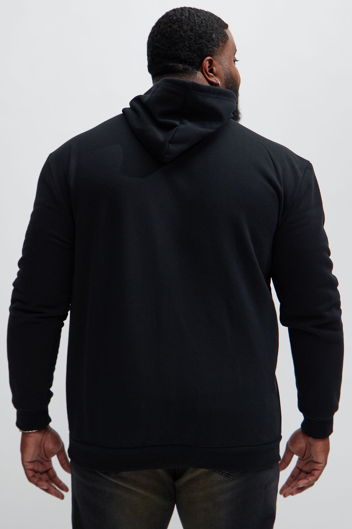 Basquiat Dinosaur Hoodie - Black - Image 7