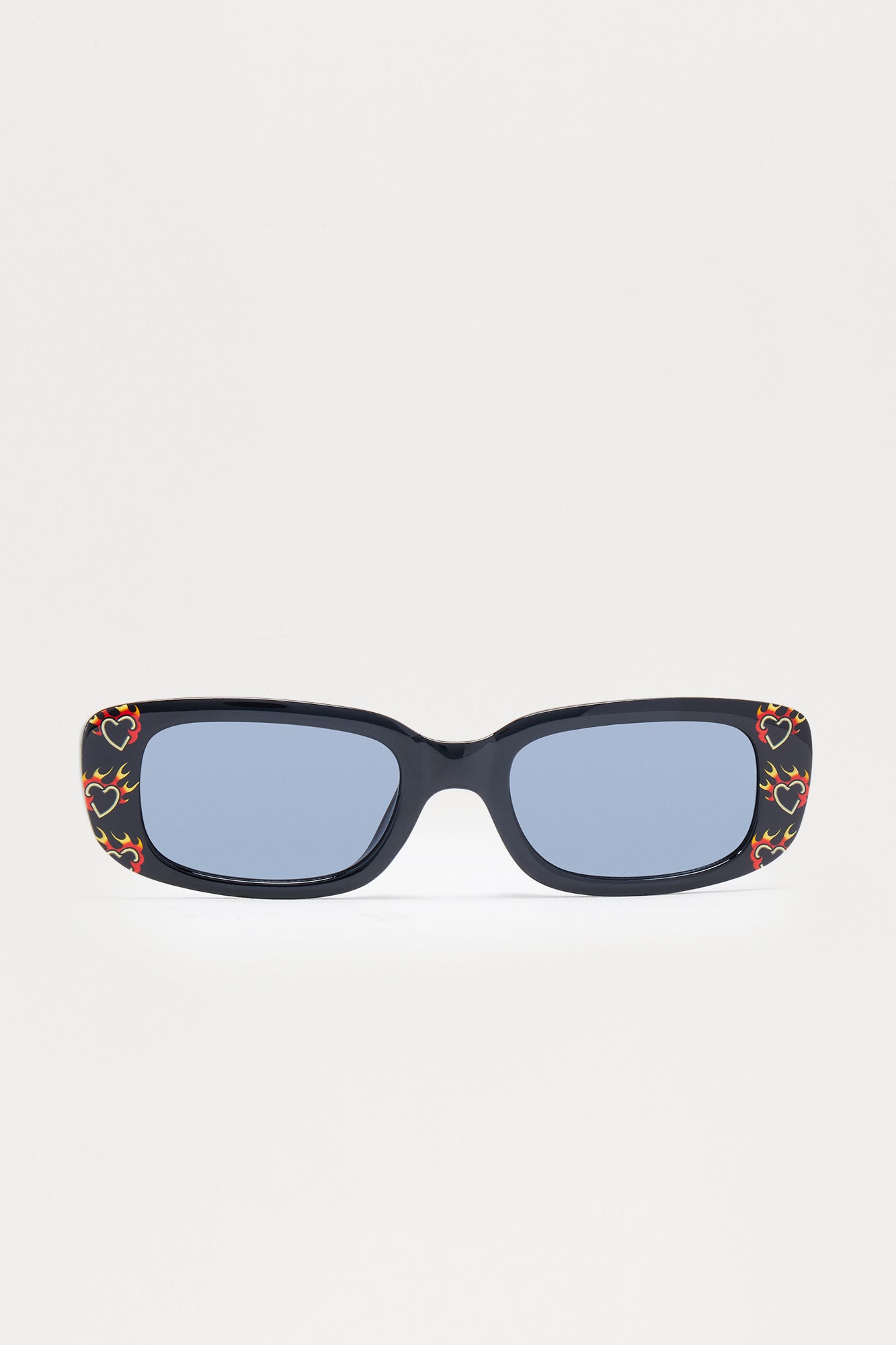 Ed Hardy Burn In Love Sunglasses - Black - Image 3