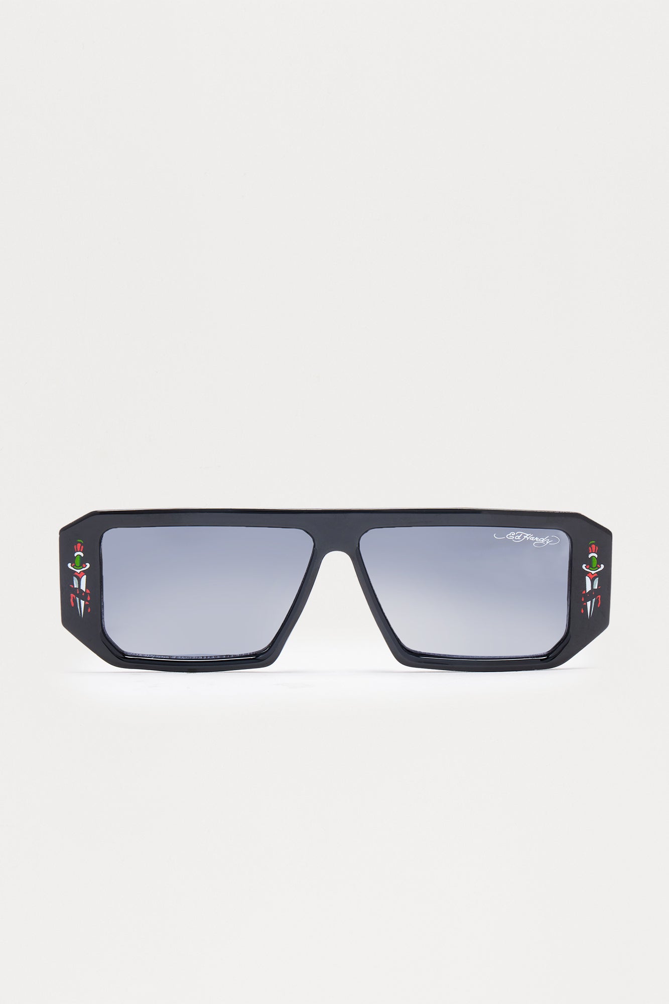 Ed Hardy Loud Tiger Sunglasses - Black - Image 3