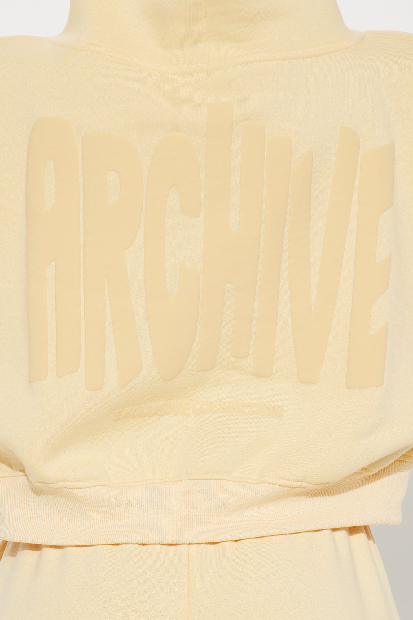 Archive Mode Fleece Pant Set - Yellow - Image 4