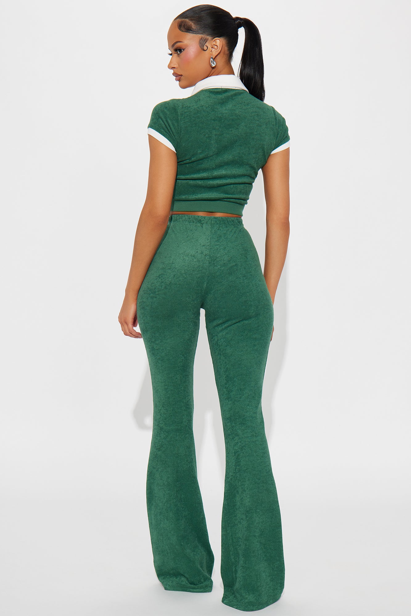 95 Babe Flare Pant Set - Hunter - Image 3