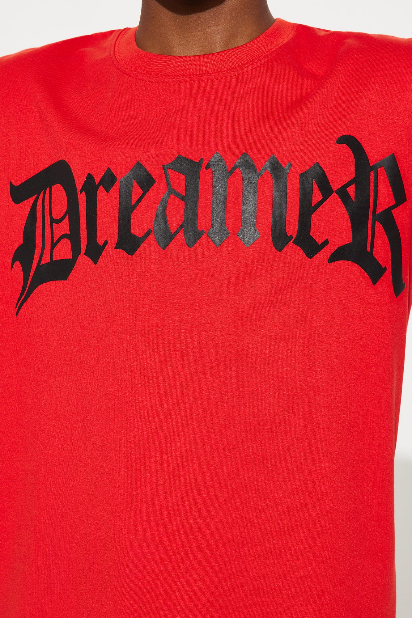 Mini Dream Chaser Fleece Short Set - Red/combo - Image 3
