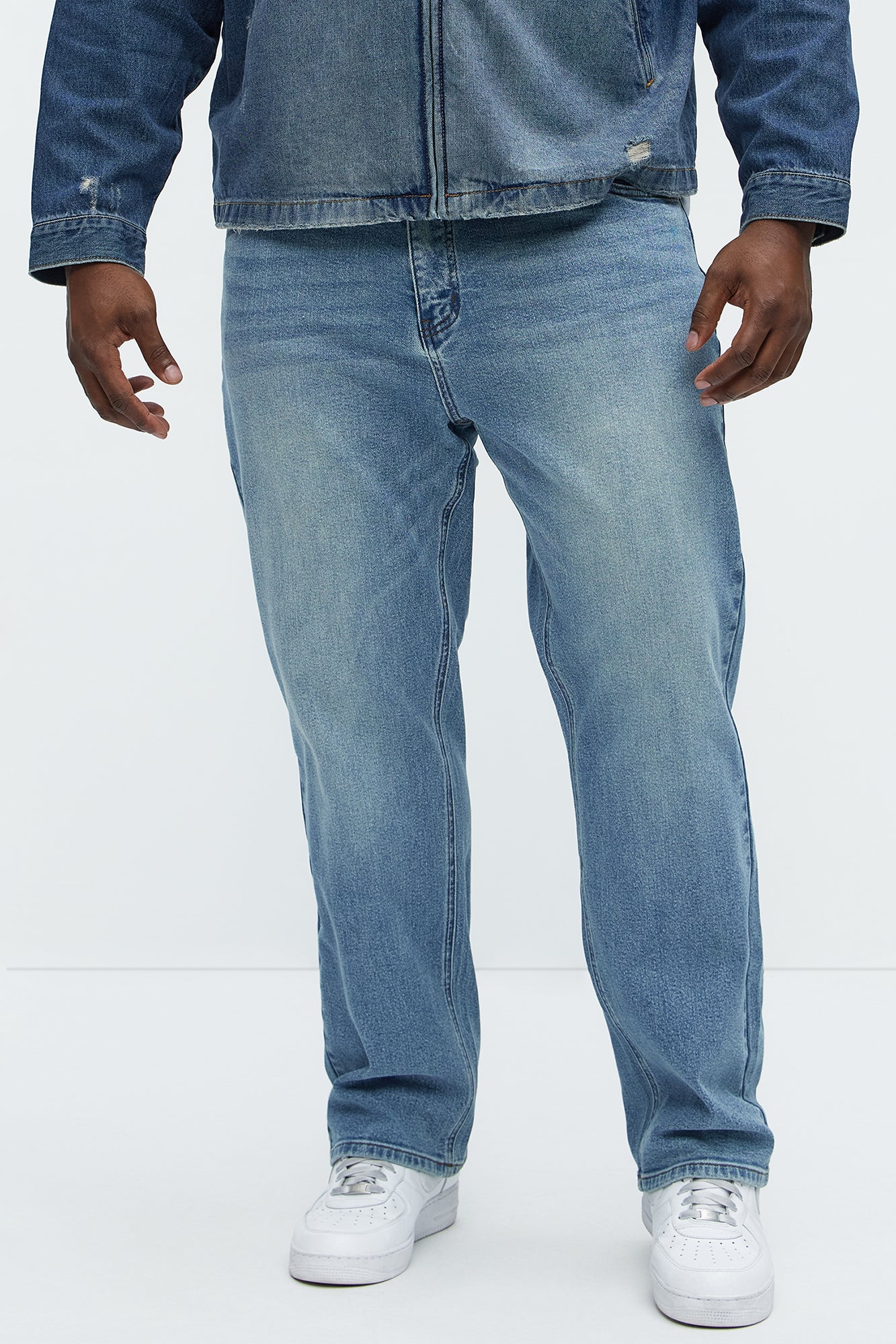Cornell Straight Jeans - Vintage Blue Wash - Image 8