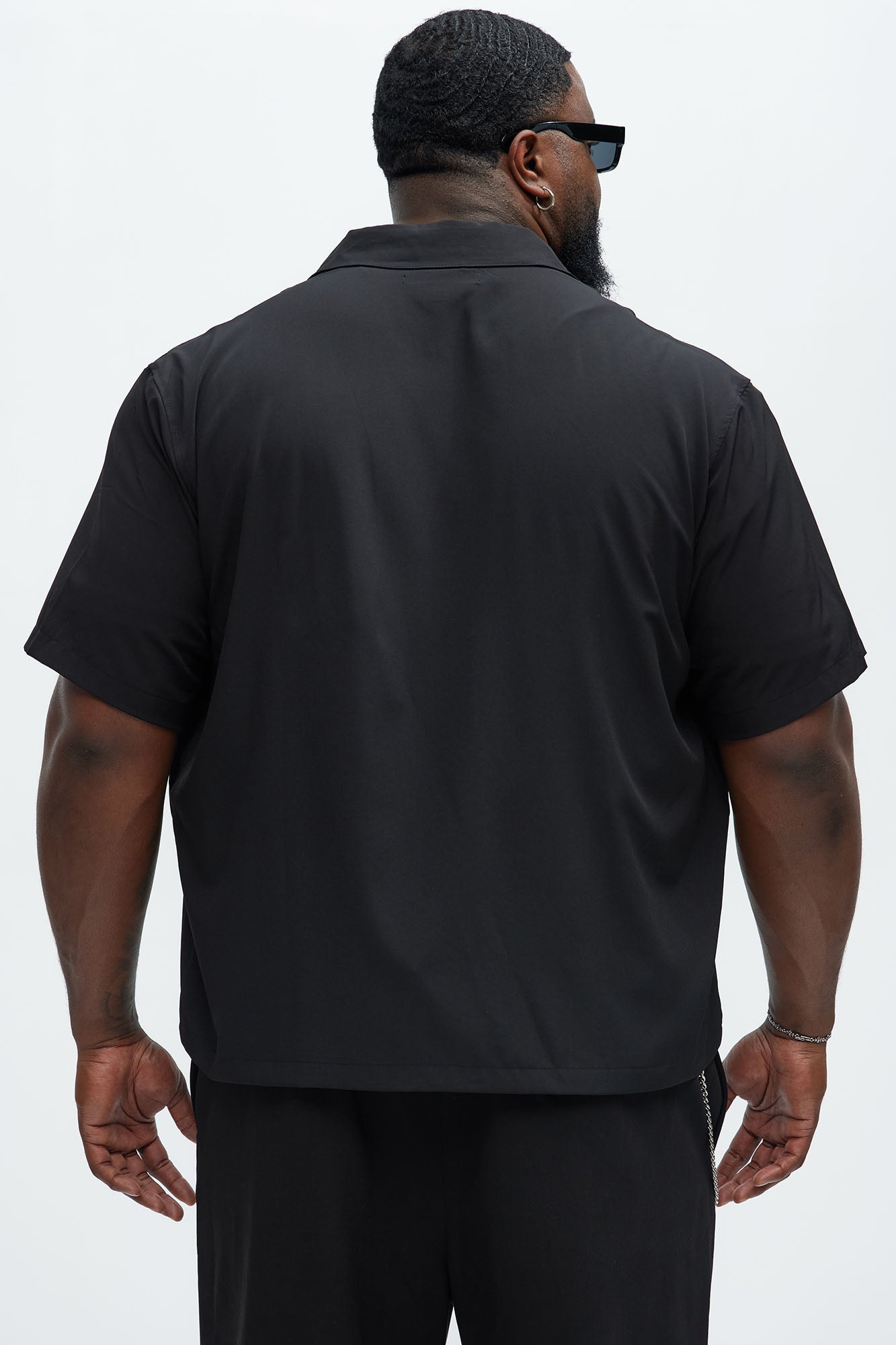 Knight And Gargoyle Full Button Shirt - Black - Image 9