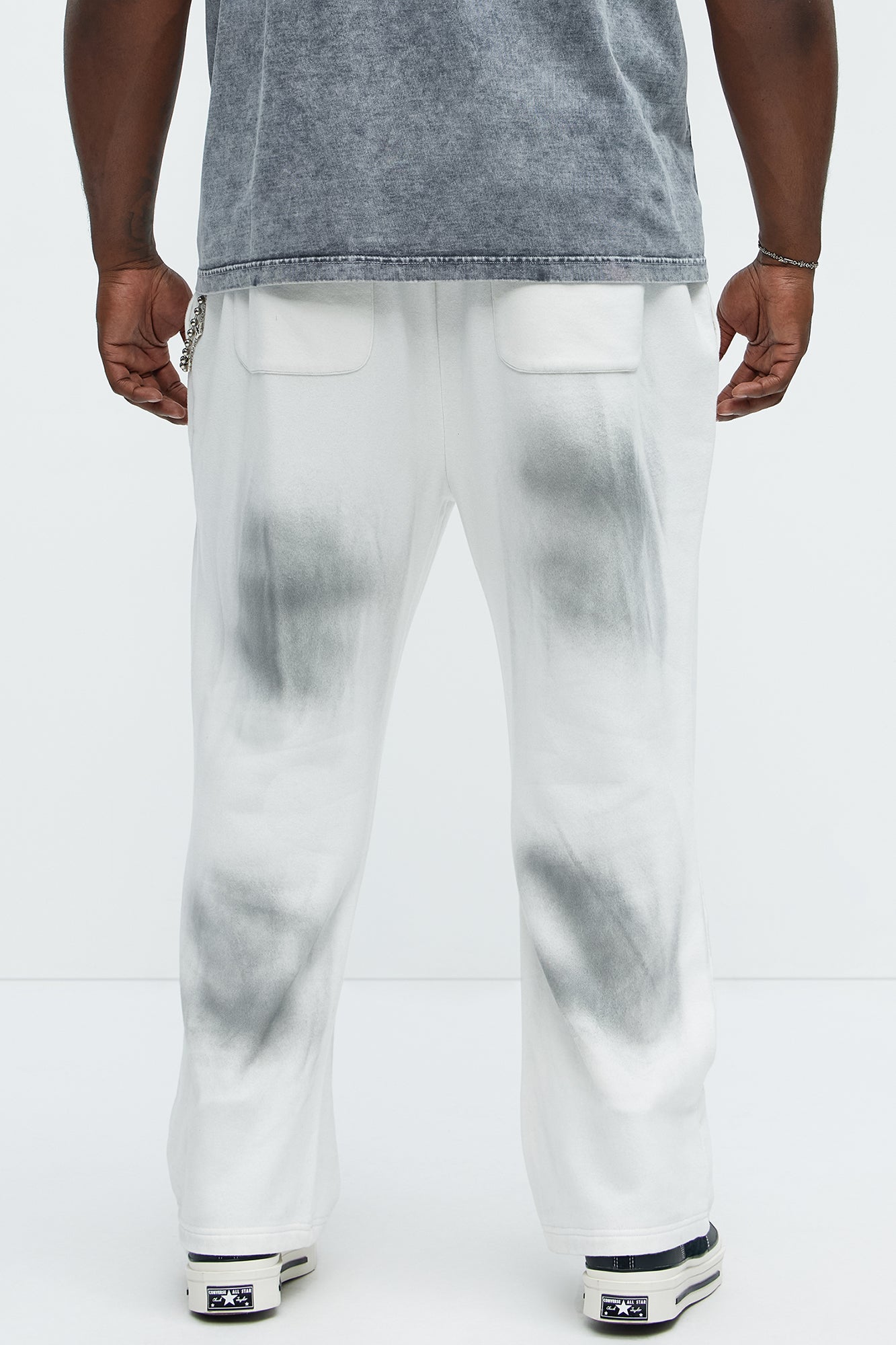 Tyson Wild Heart Straight Sweatpants - White - Image 11