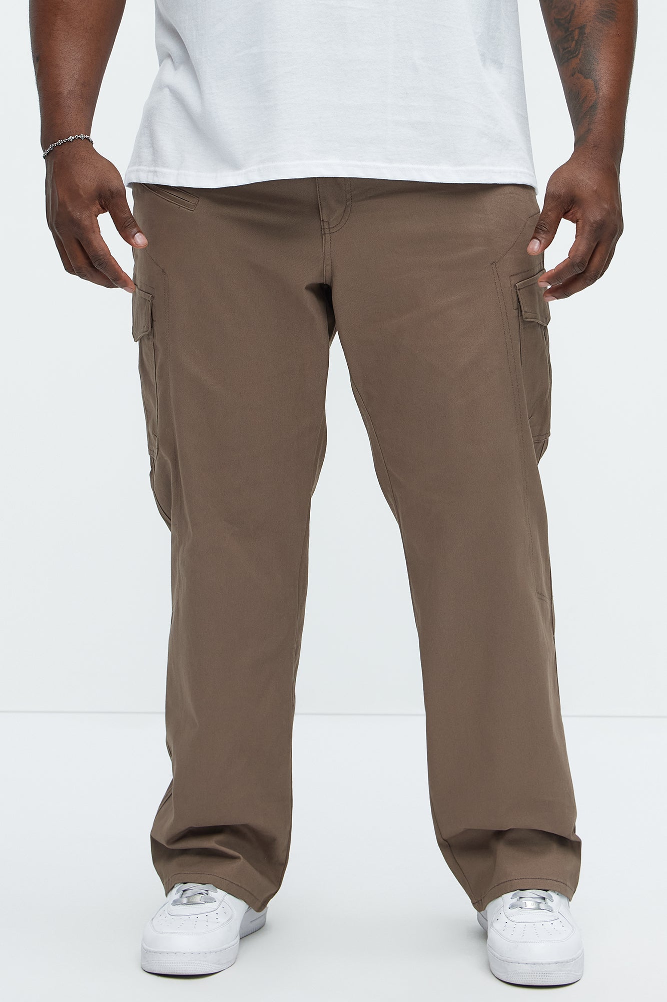Bring Me Up Straight Cargo Pants - Dark Brown - Image 5
