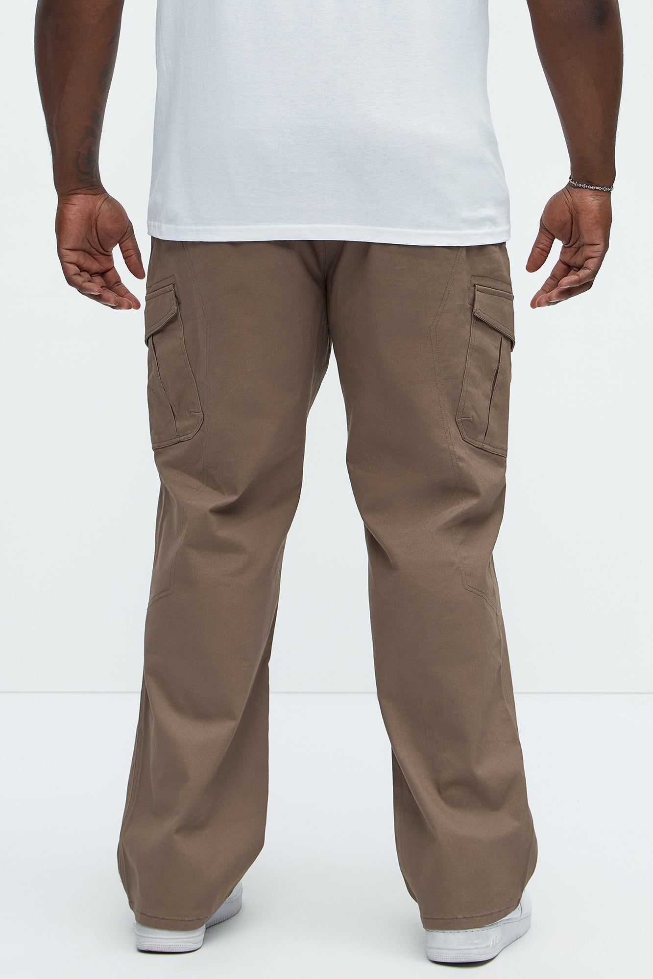 Bring Me Up Straight Cargo Pants - Dark Brown - Image 8