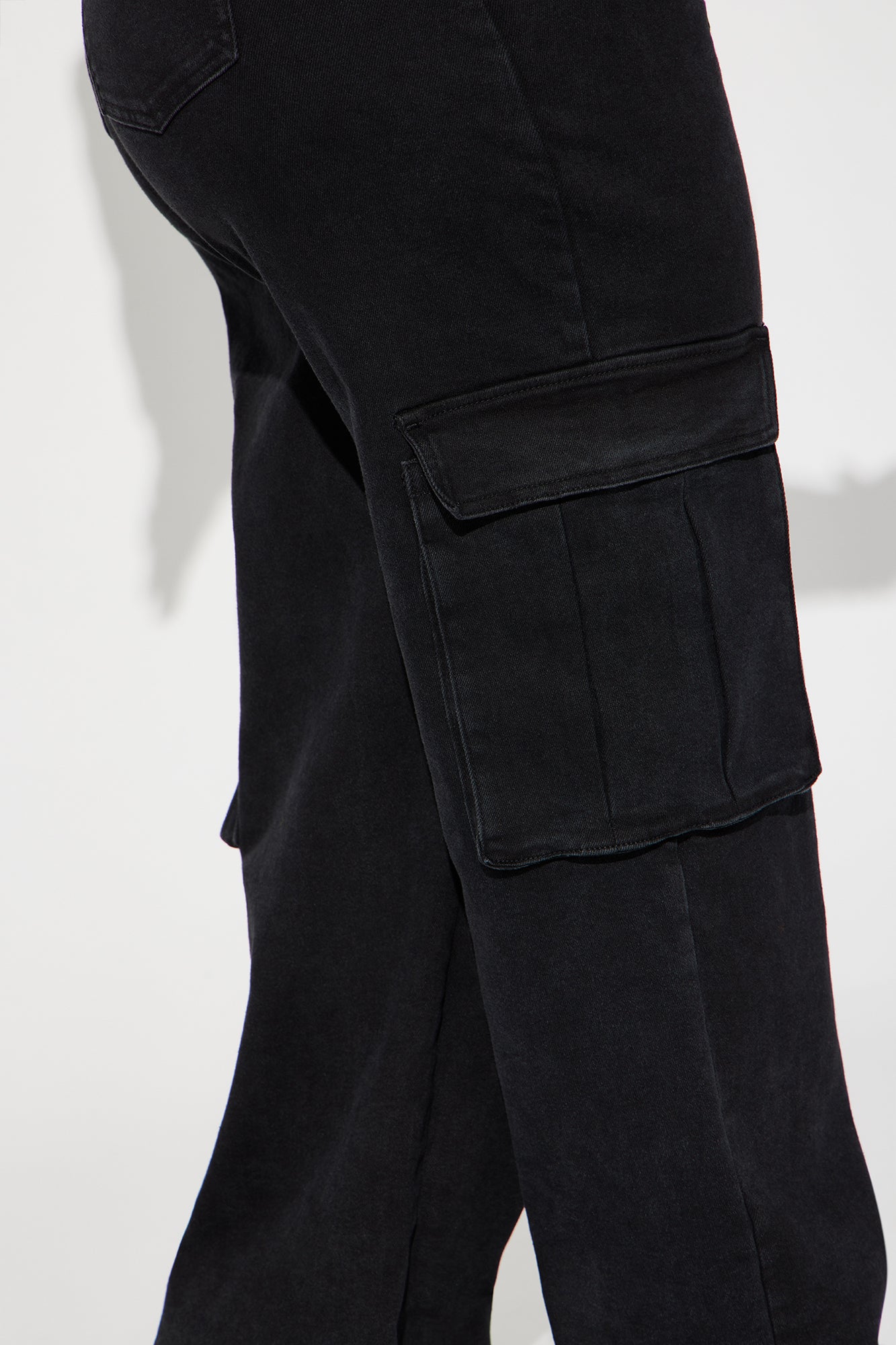 Stunning Allure Denim Jumpsuit - Black - Image 7