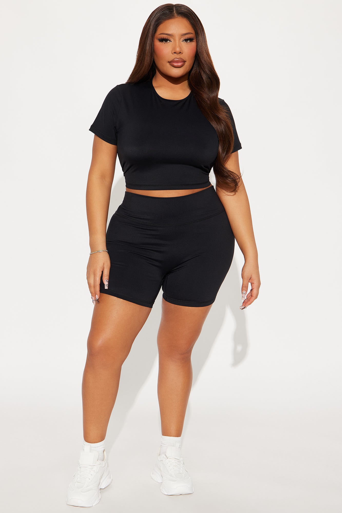 Core Cadence Active Biker Short - Black - Image 4