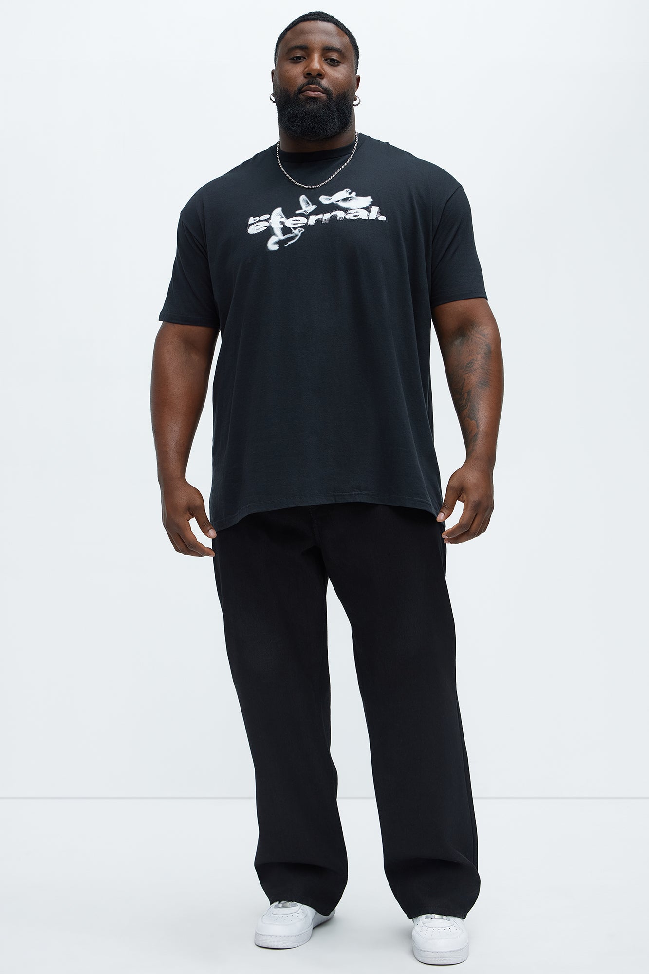 Be Eternal Short Sleeve Tee - Black - Image 5