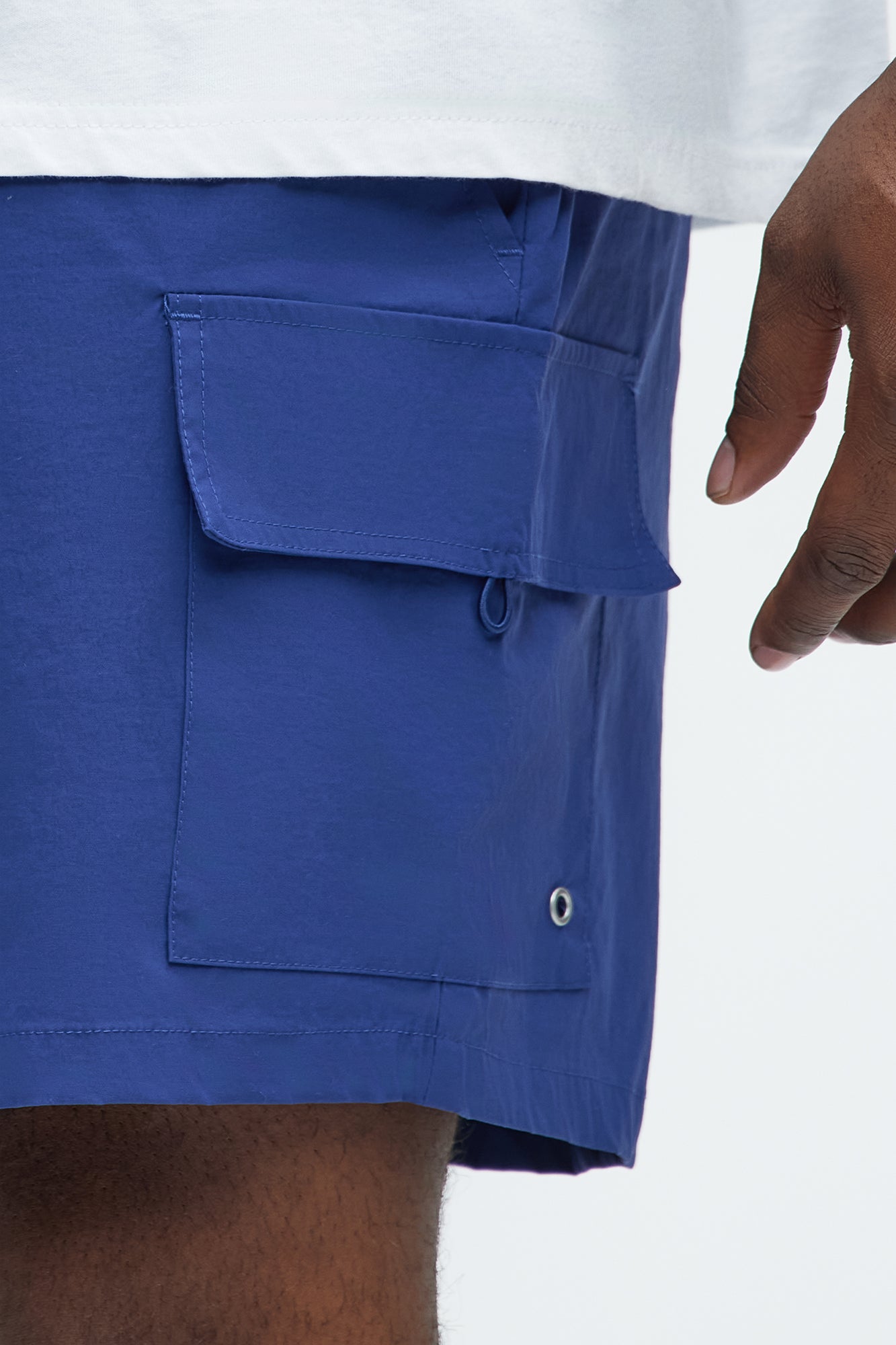 Caleb Cargo Swim Classic Trunk - Navy - Image 7