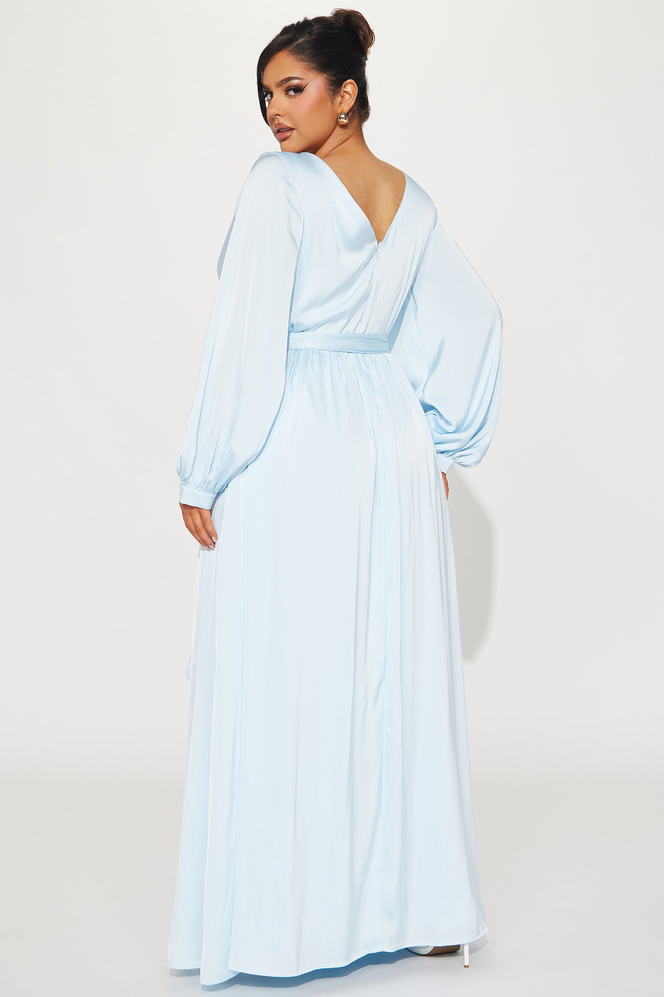 Belle Maxi Dress - Light Blue - Image 6