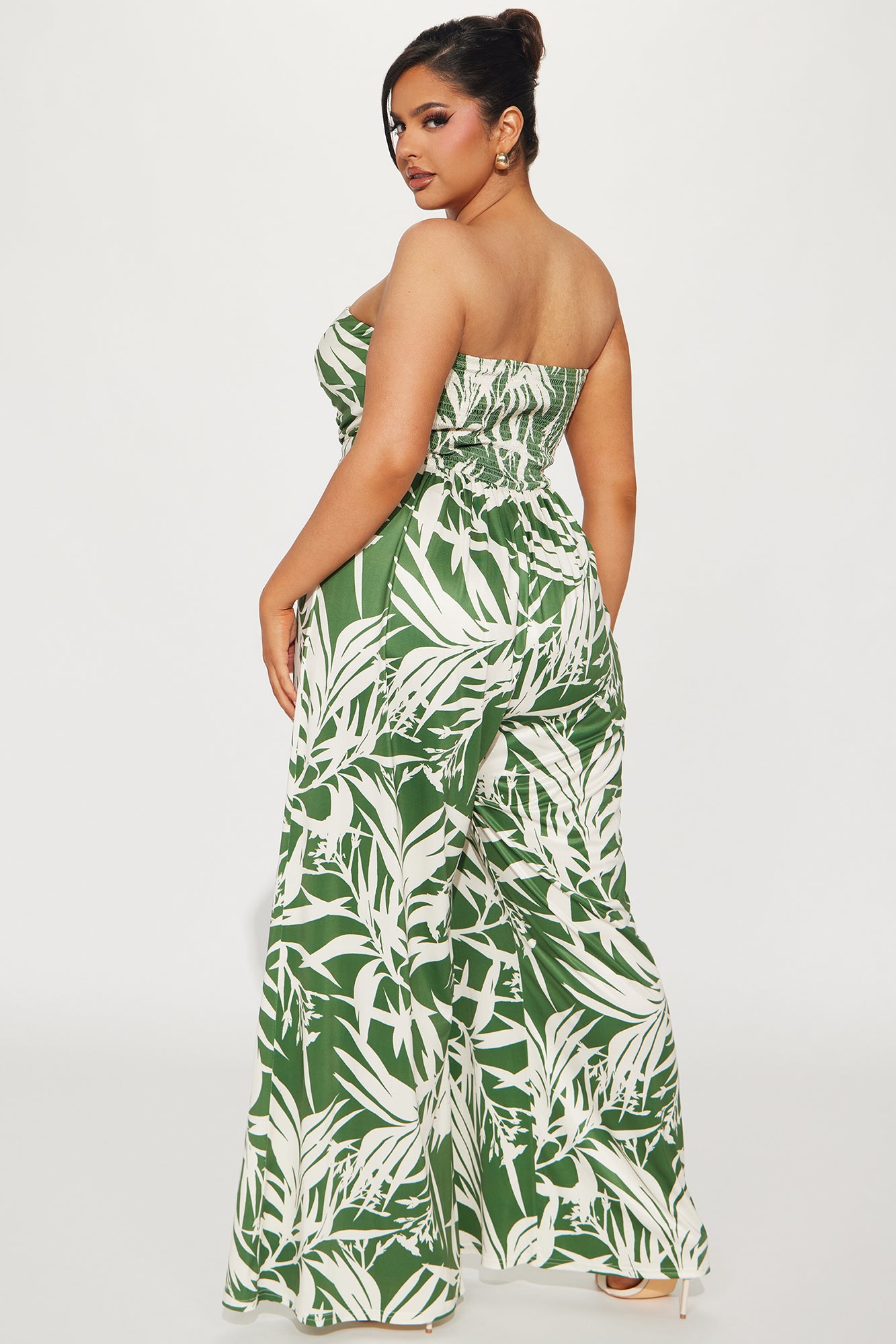 Weekend Resort Jumpsuit - Olive/combo - Image 6
