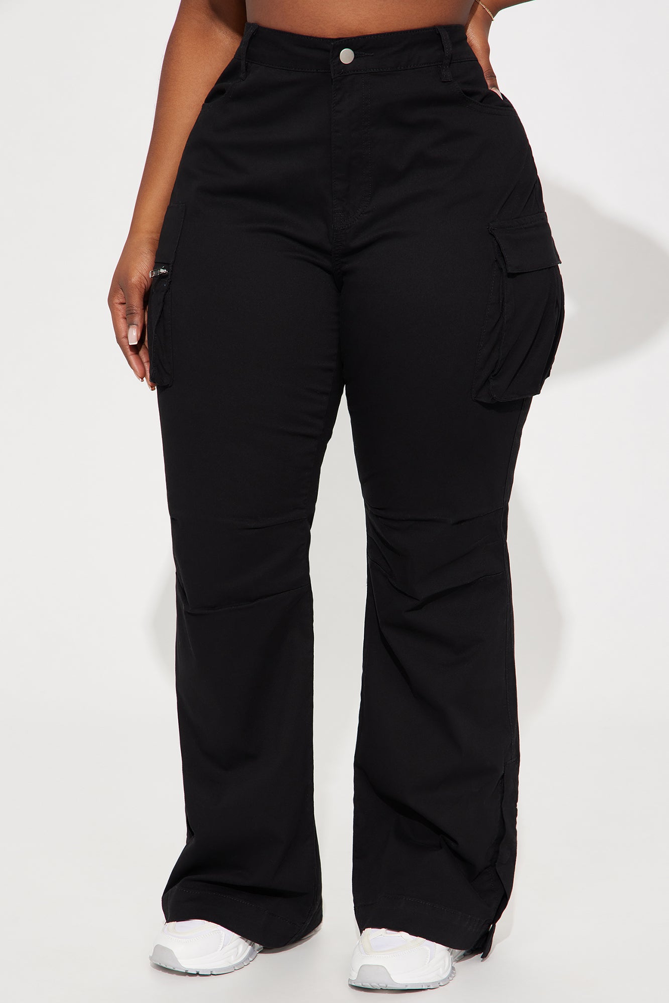 She's a Keeper Cargo Pant - Black - Image 6