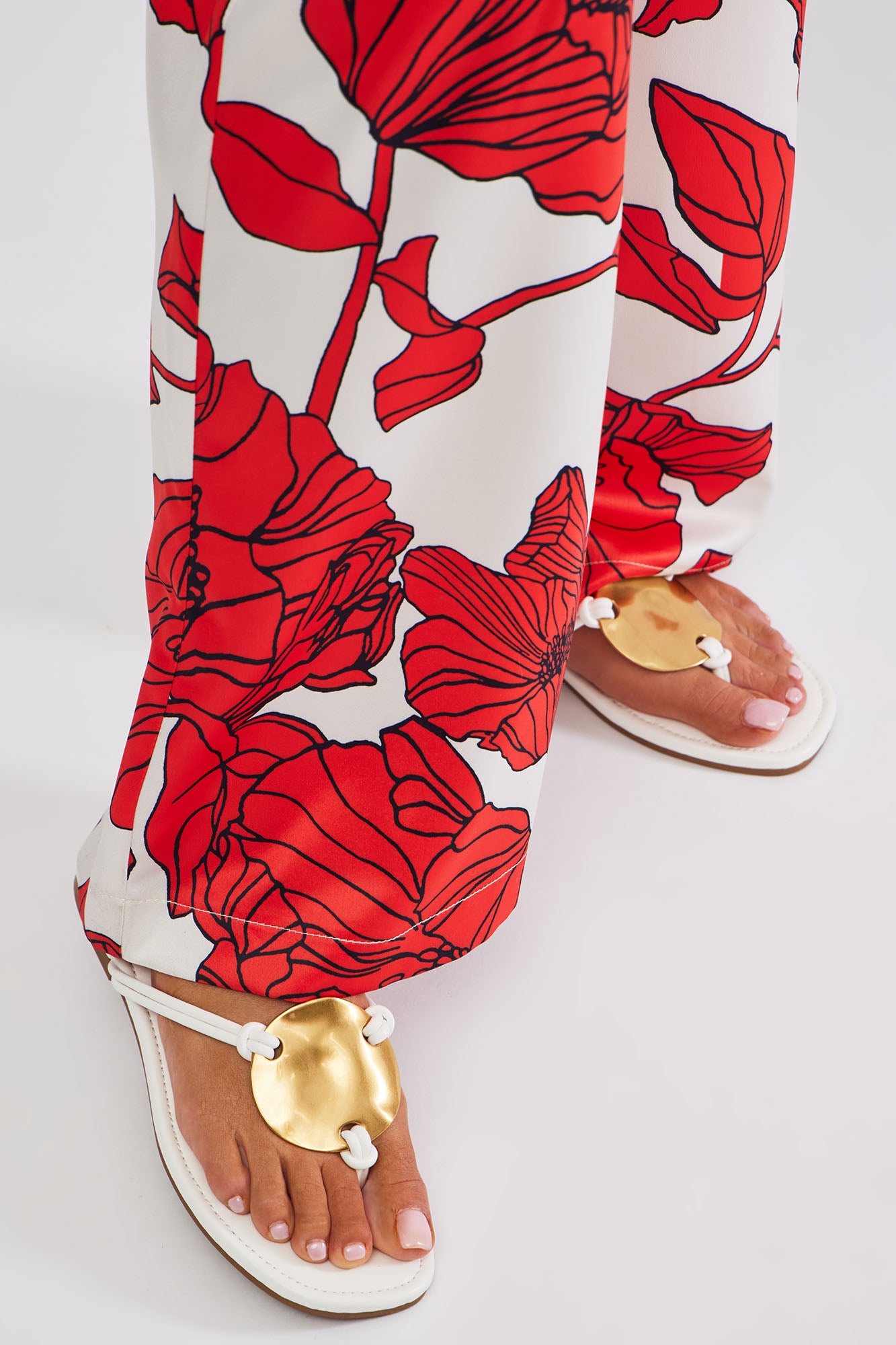 Woke Up In Tulum Flat Sandals - White - Image 6