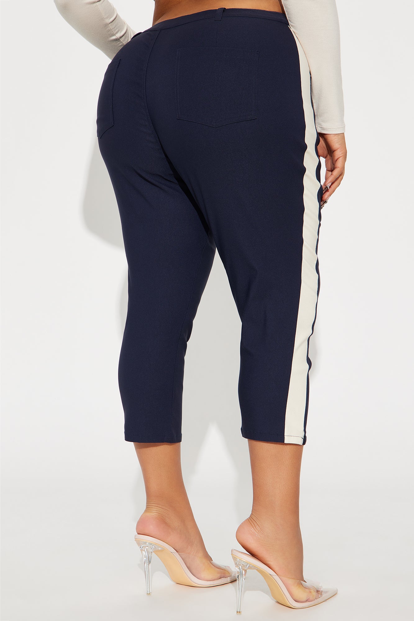 Jamie Colorblock Capri Pant - Navy/combo - Image 7