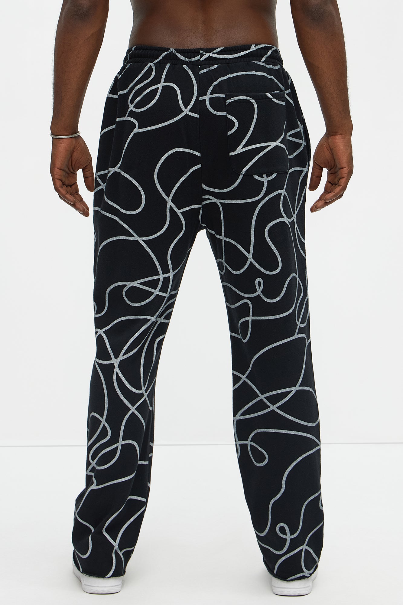 Tyson Selfmade Straight Sweatpants - Black - Image 5