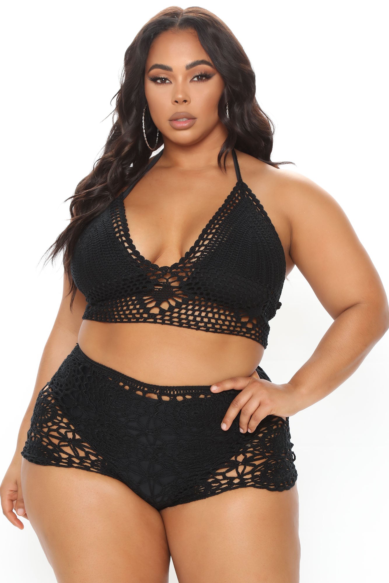 Desi Crochet Set - Black - Image 5