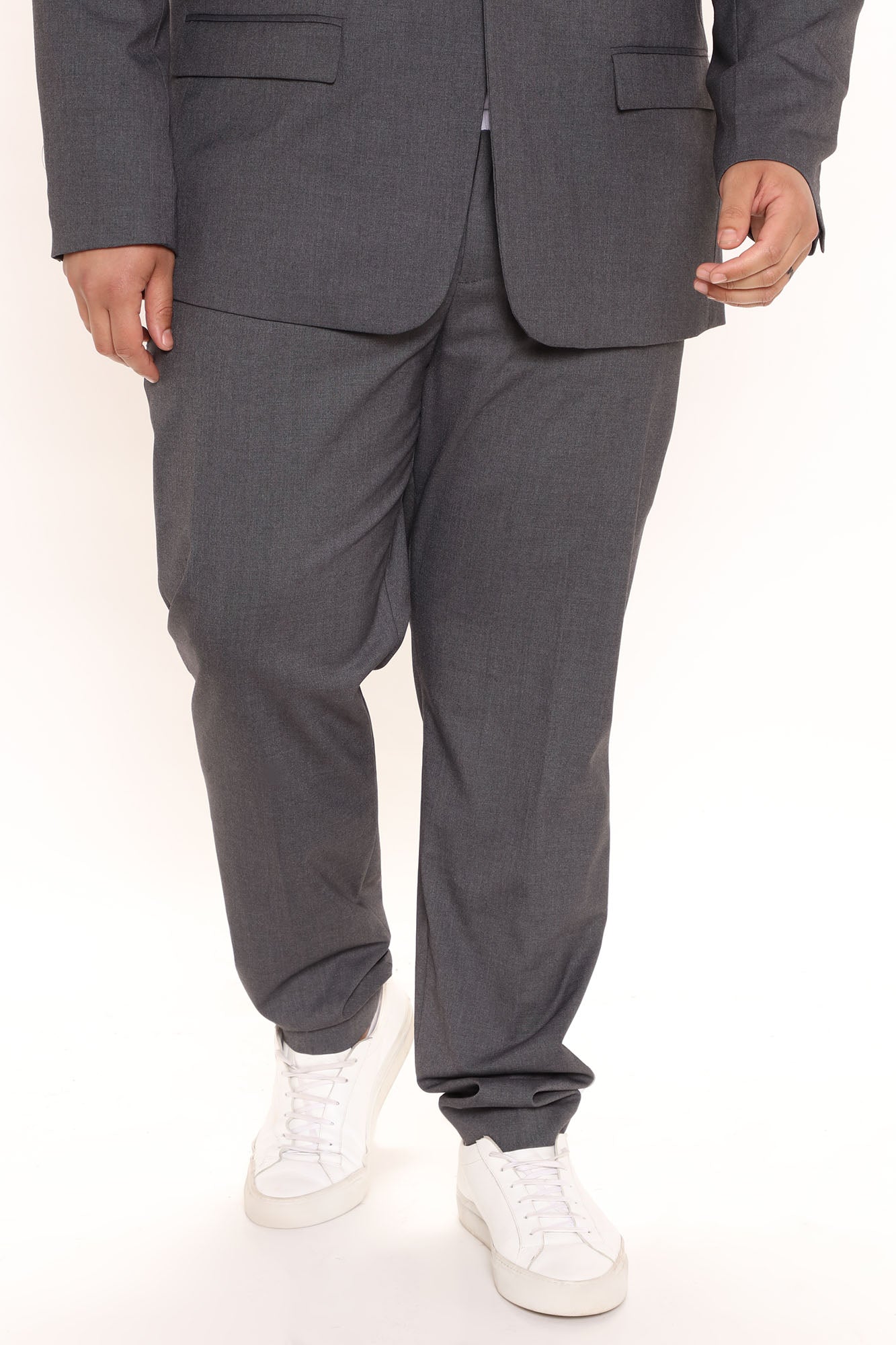 The Modern Stretch Slim Trouser - Charcoal - Image 8