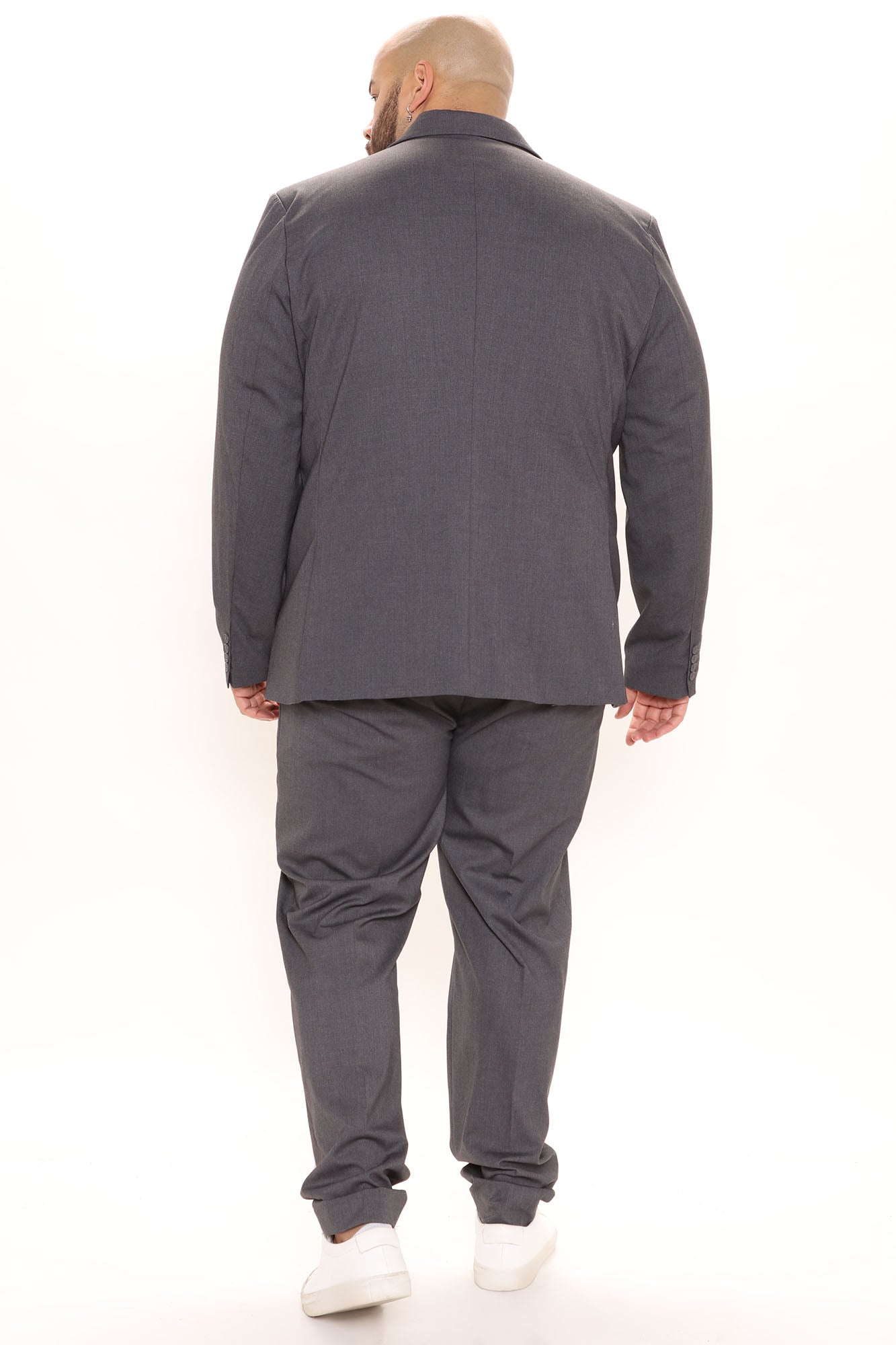 The Modern Stretch Slim Trouser - Charcoal - Image 11