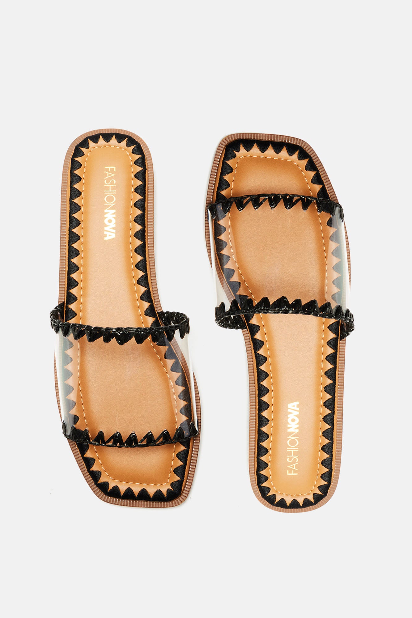 Alexia Flat Sandals - Black - Image 3