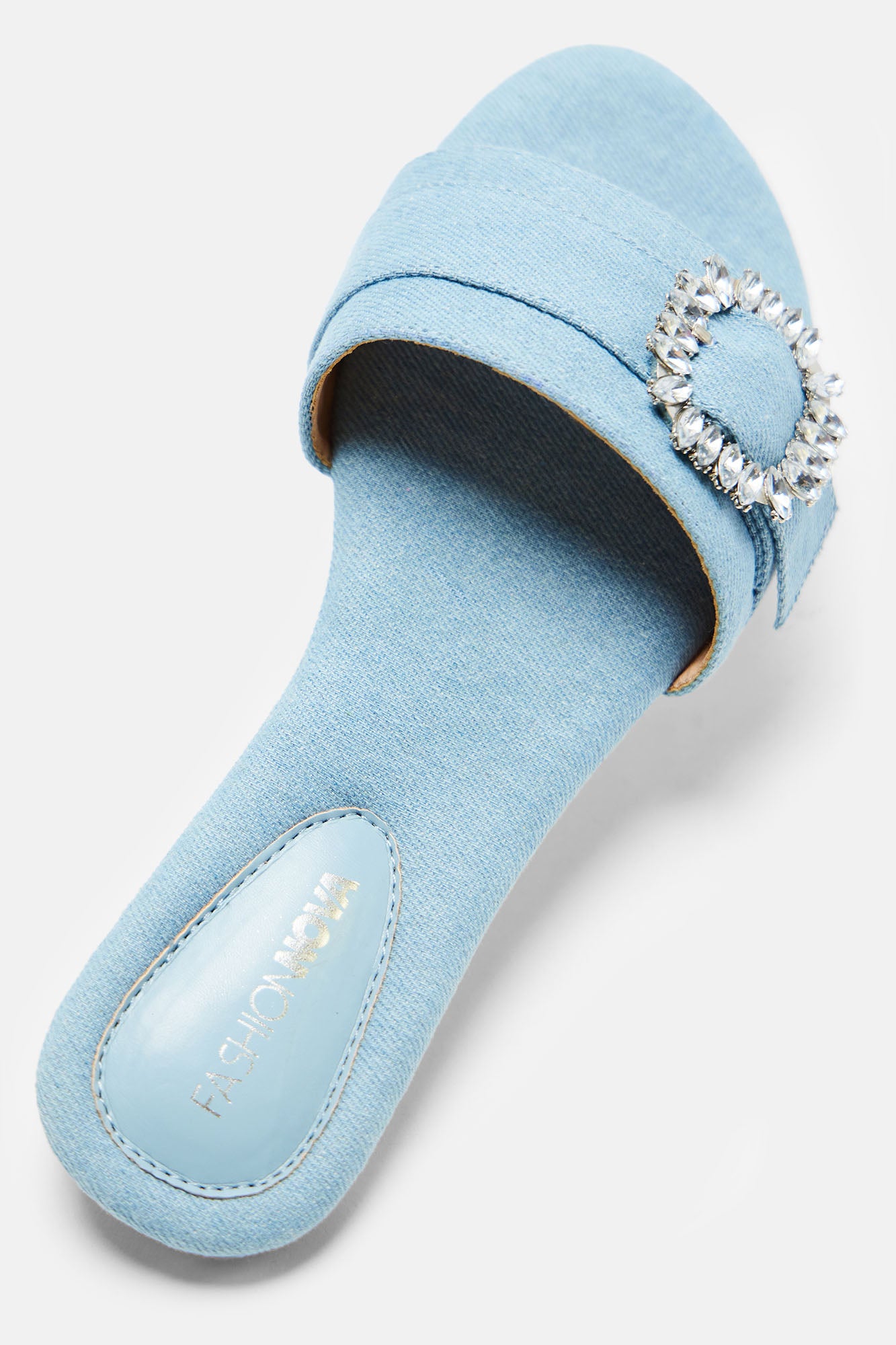 Feelin' Free Flat Sandals - Denim - Image 4