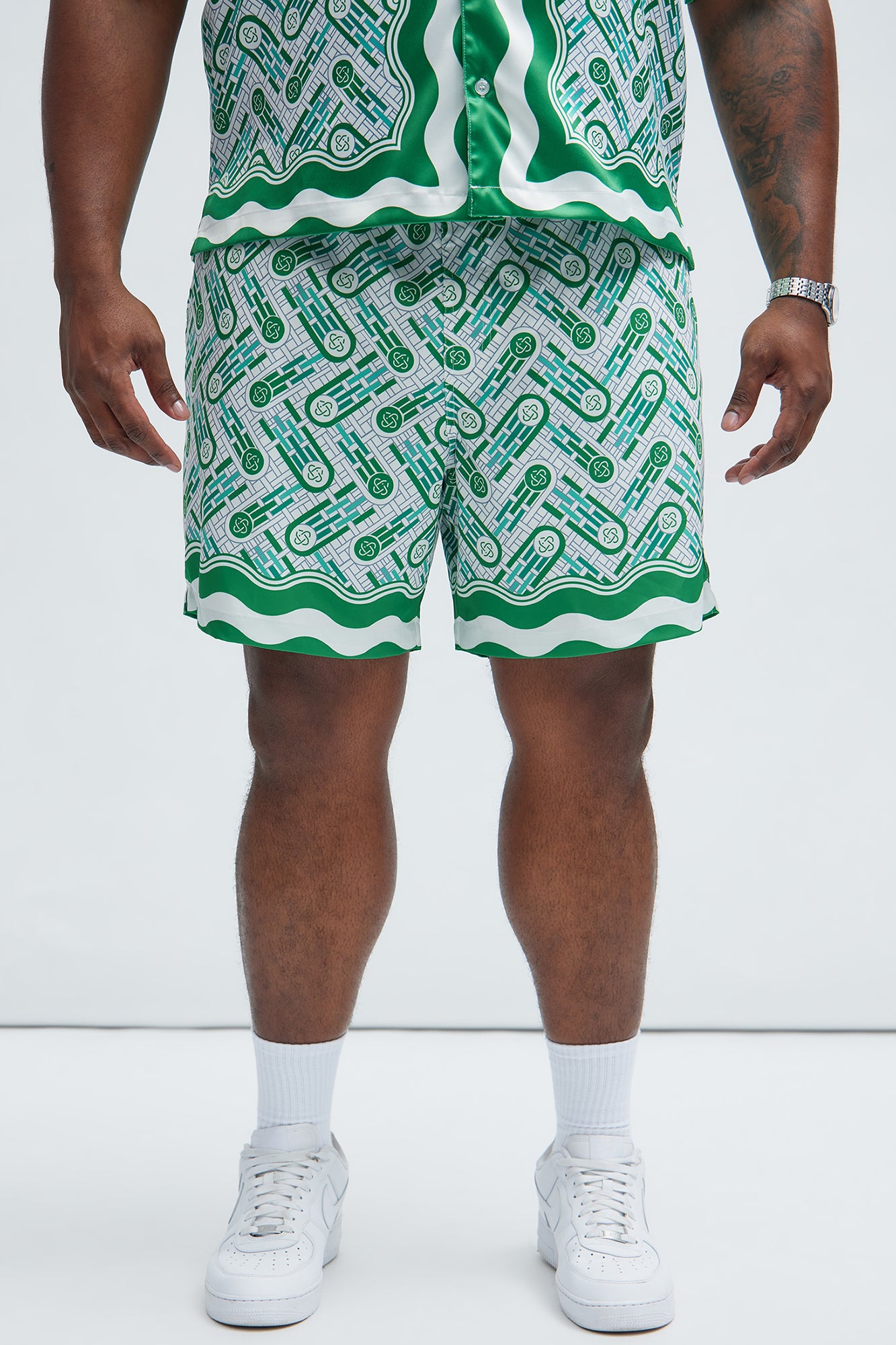 Emperor Swim Classic Trunk - Green/combo - Image 6